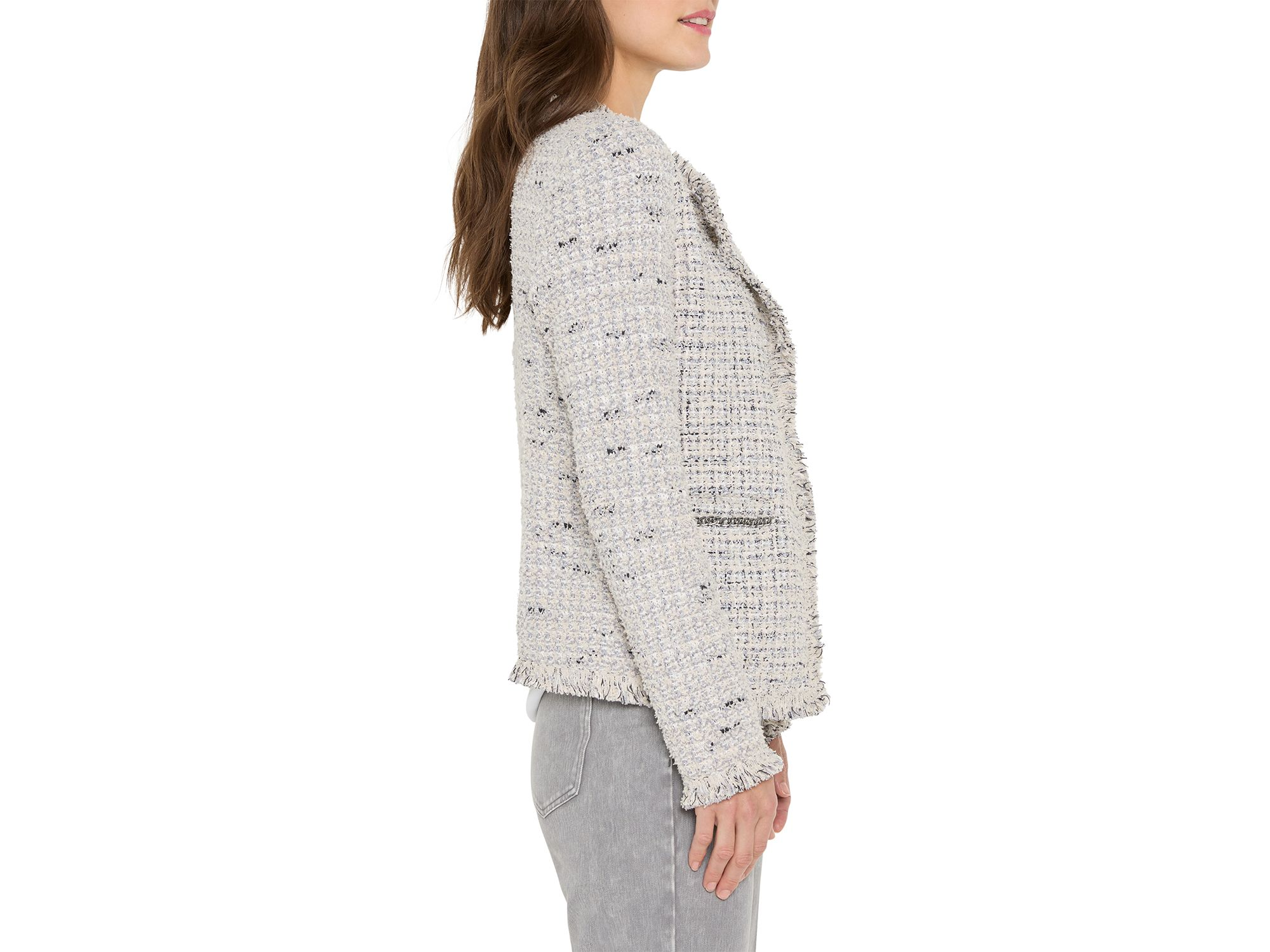 Chain Trim Fringe Jacket — Image 3