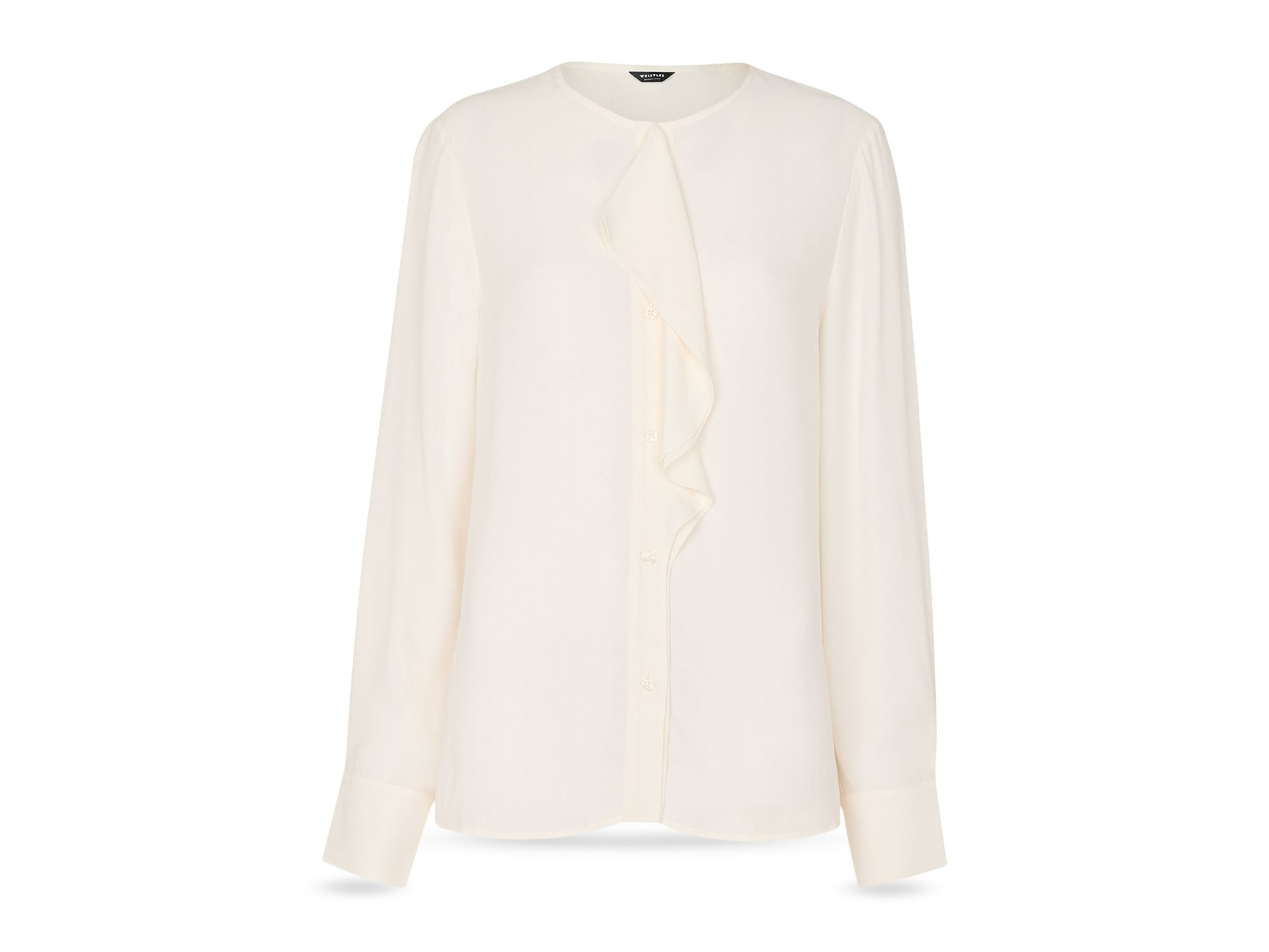 Draped Ruffle Blouse — Image 5