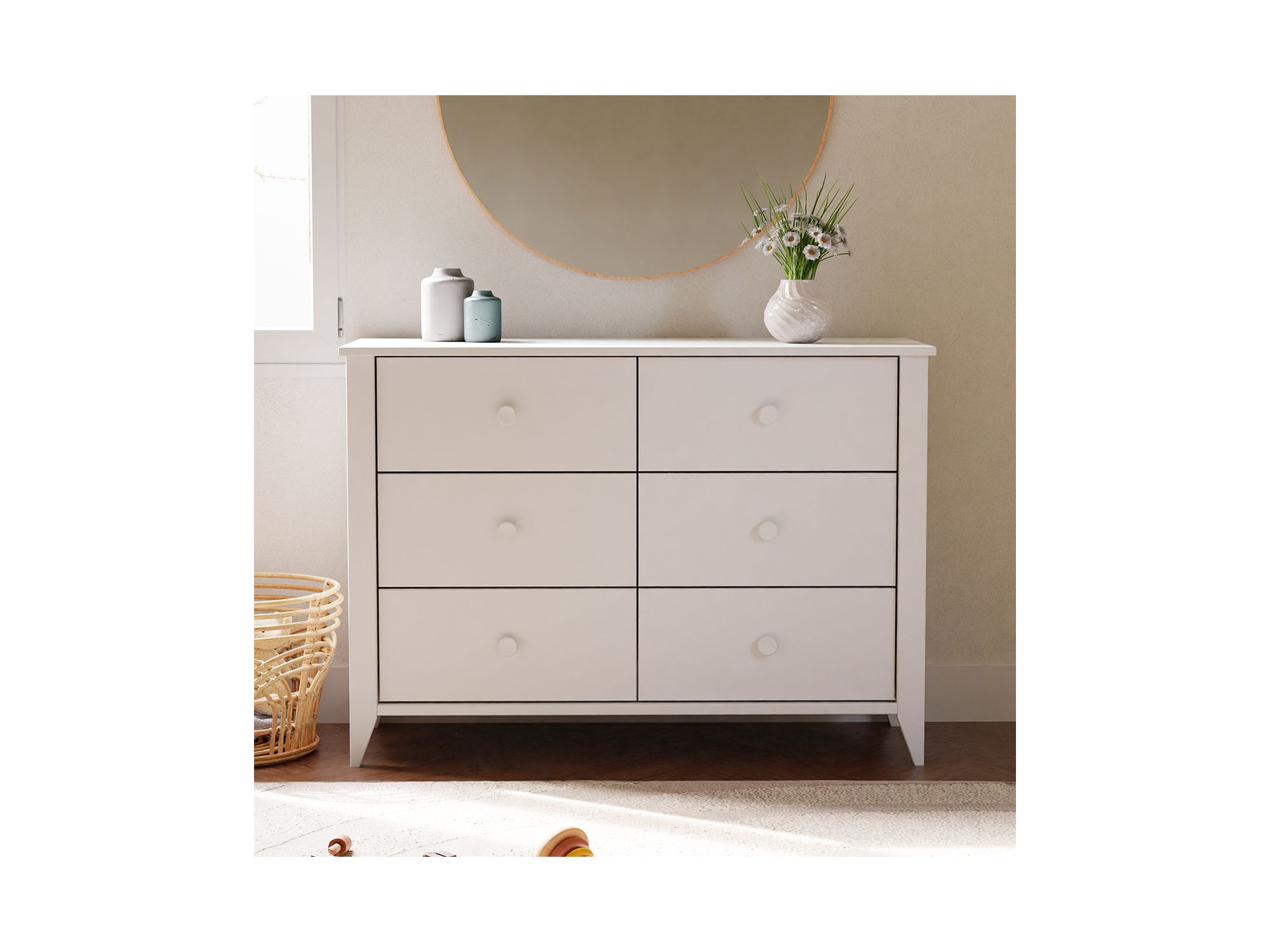 Sprout 6 Drawer Double Dresser — Image 4