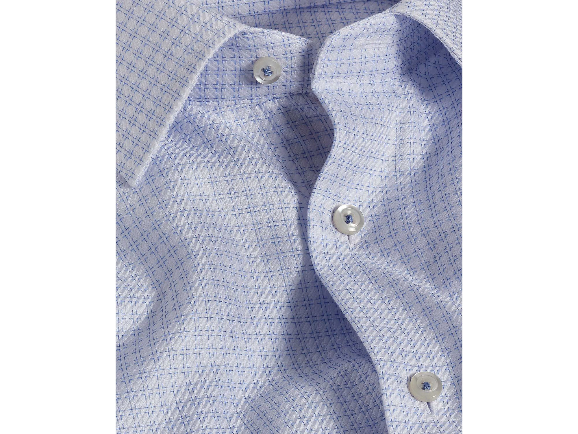 Trim Fit Box Dobby Dress Shirt — Image 3