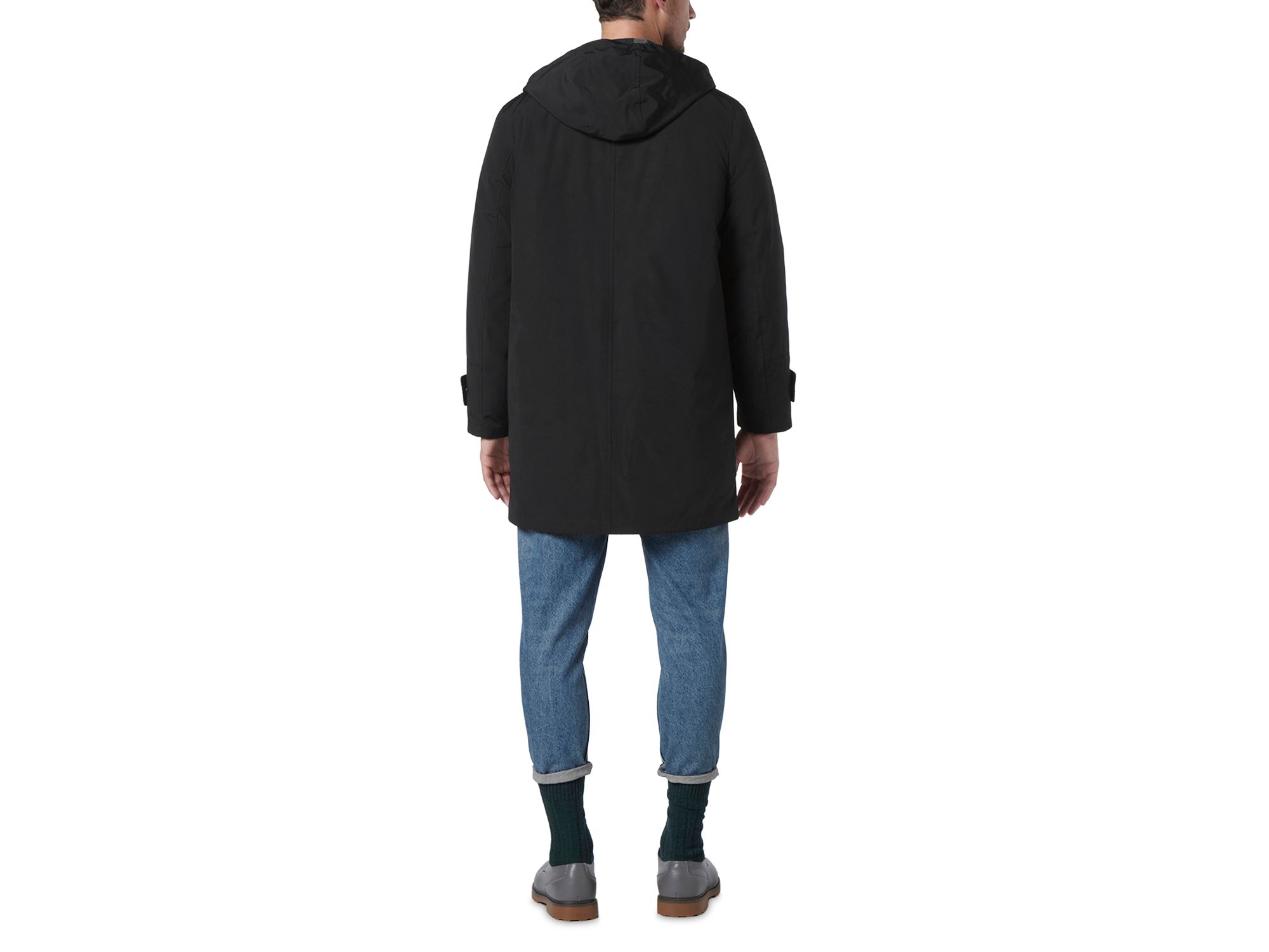 Tucker Hooded Rain Jacket — Image 4