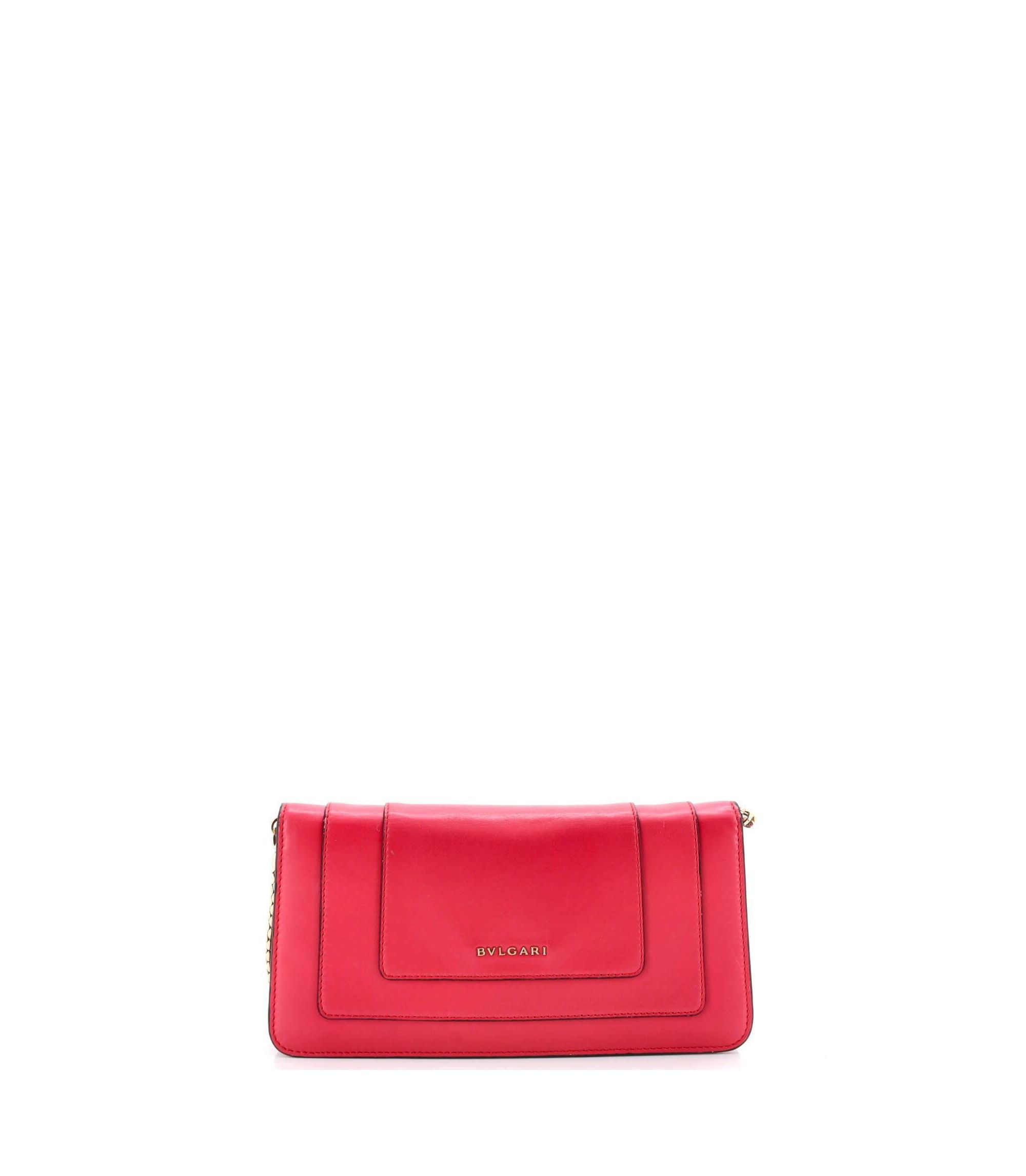 Serpenti Forever Chain Clutch Leather — Image 3