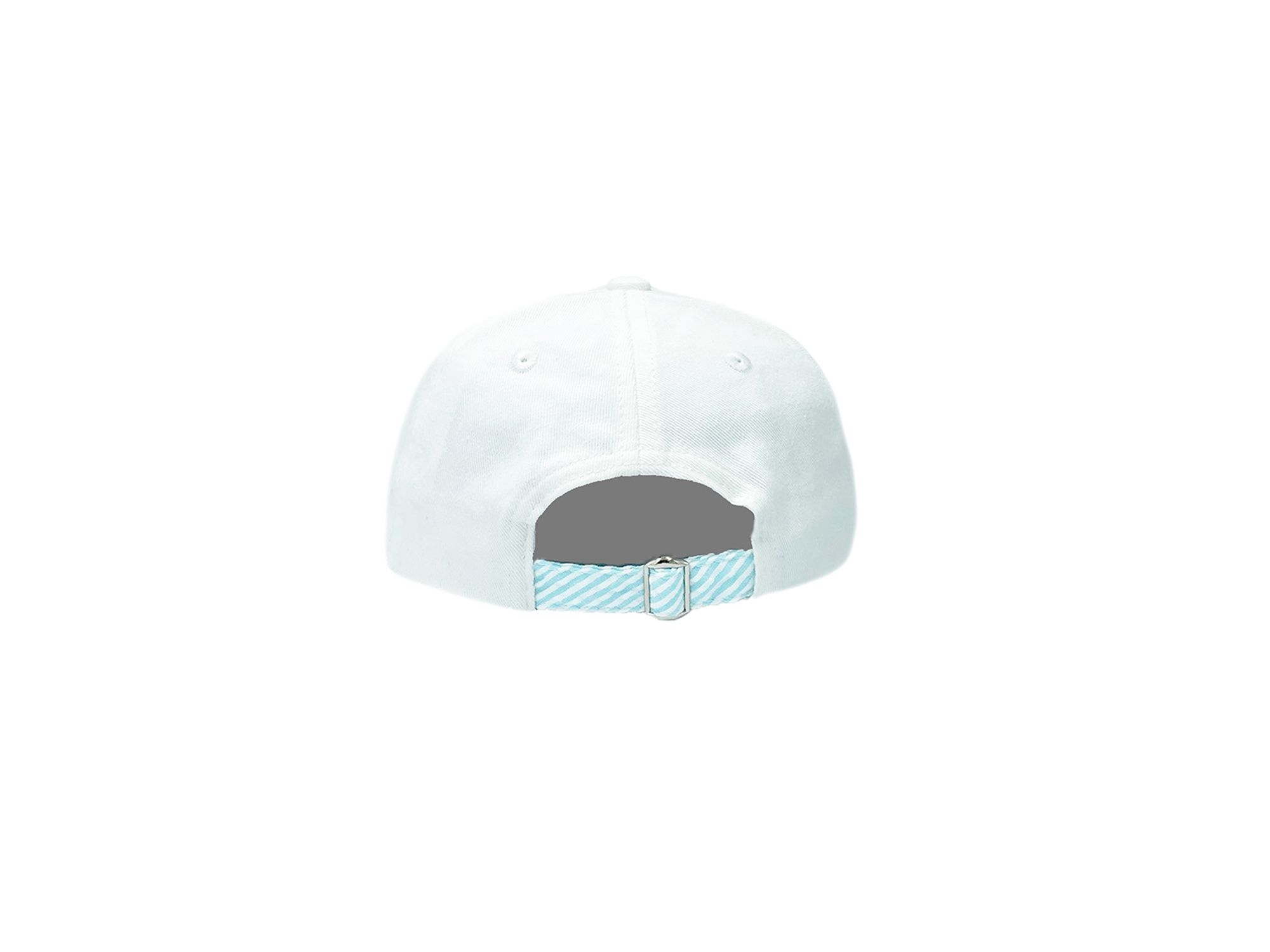 Boys'  Tennis Baseball Hat in White — Image 4