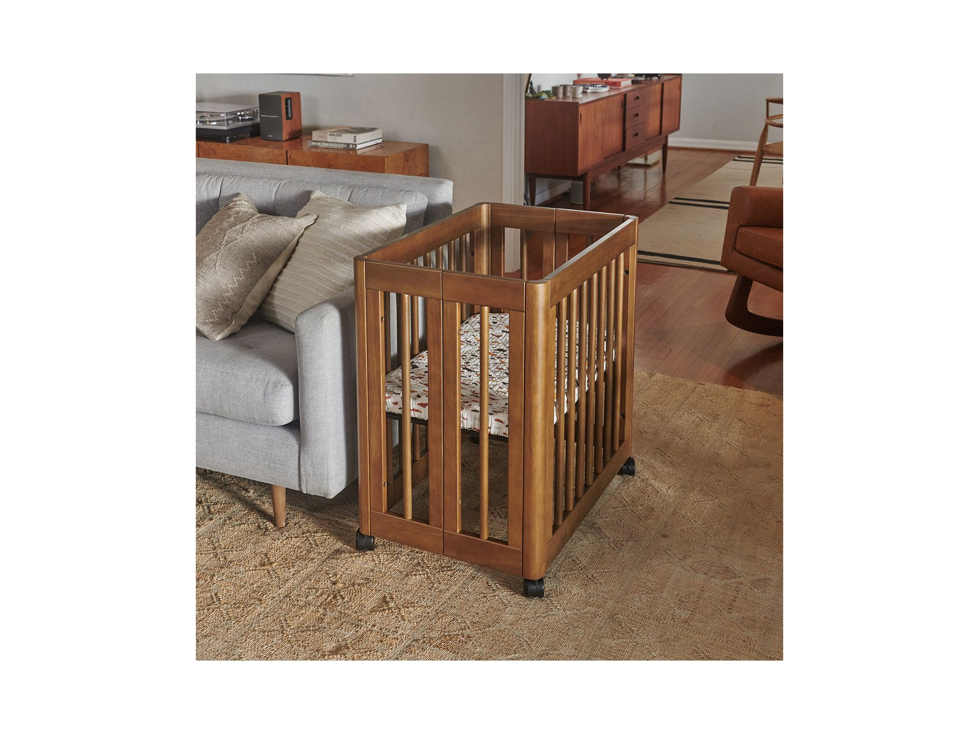 Yuzu 8 in 1 Convertible Crib with All Stages Conversion Kits — Image 3