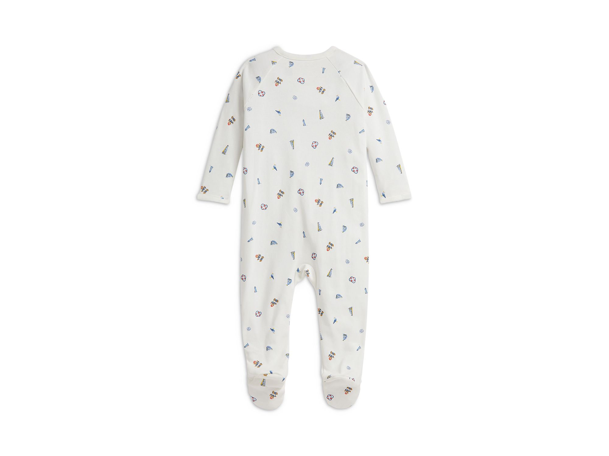 Boys' Polo Bear Cotton Footed Coverall - Baby — Image 3
