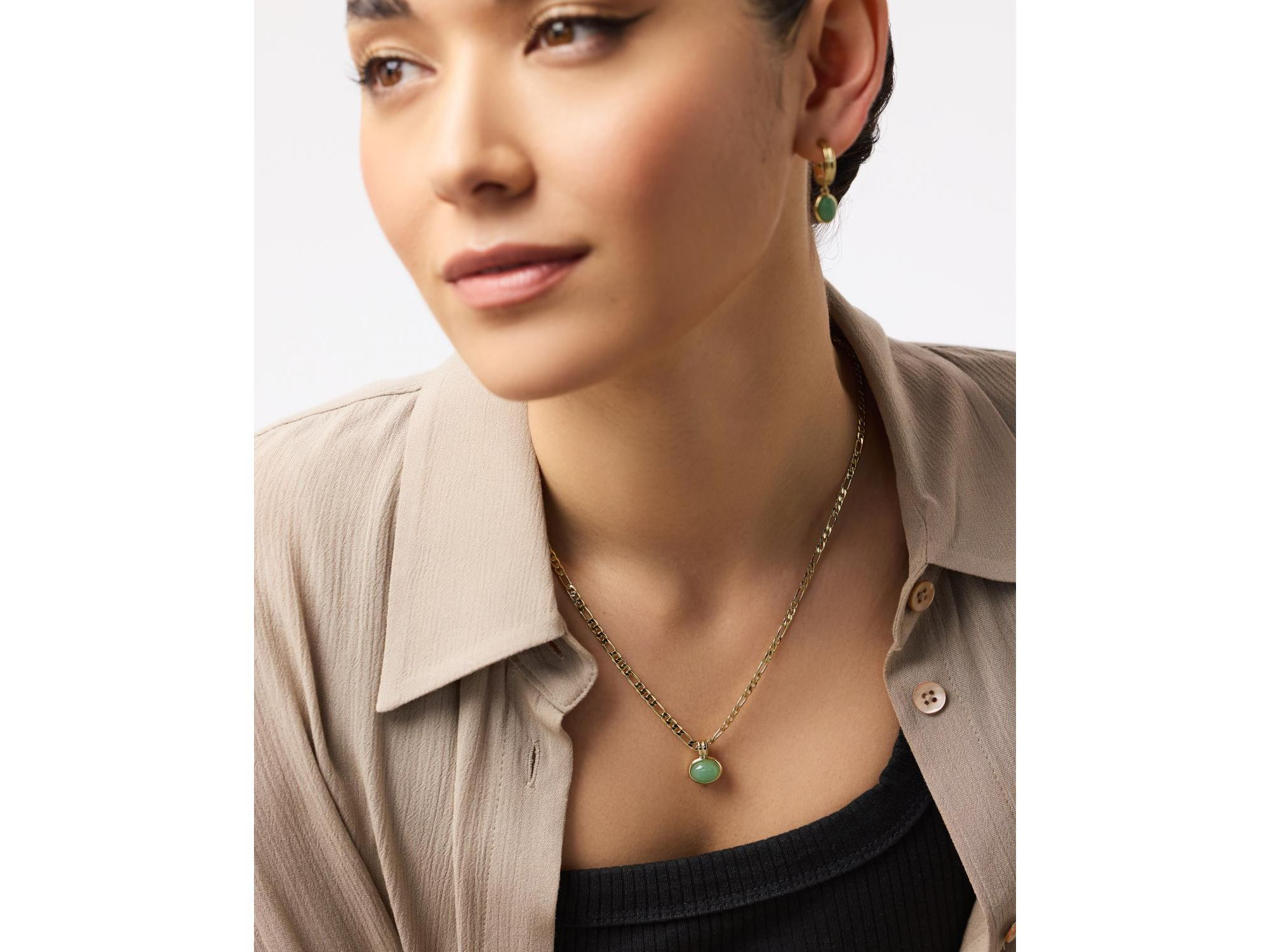 Meesh Gemstone Necklace — Image 3