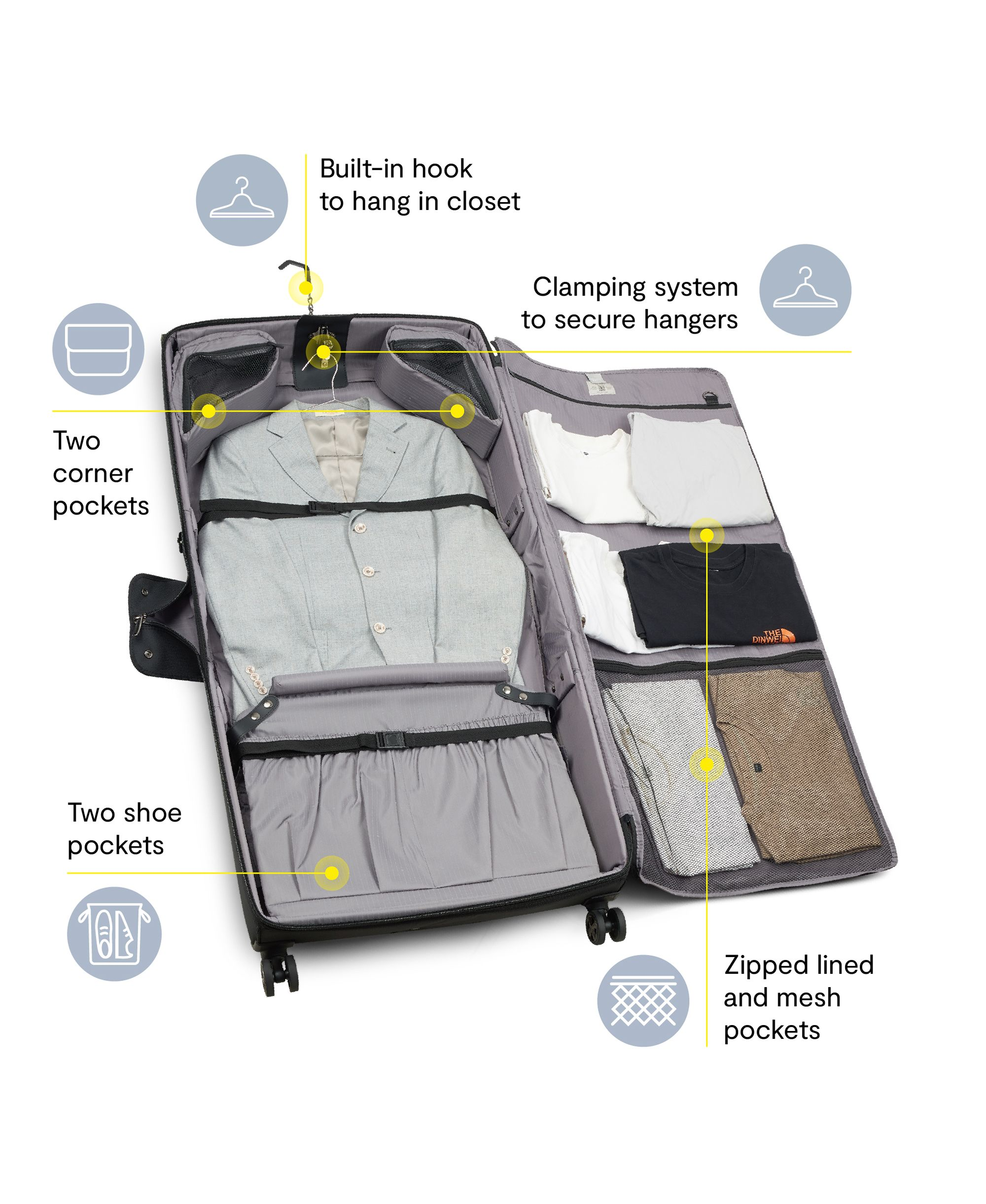 Helium DLX Spinner Garment Bag — Image 3