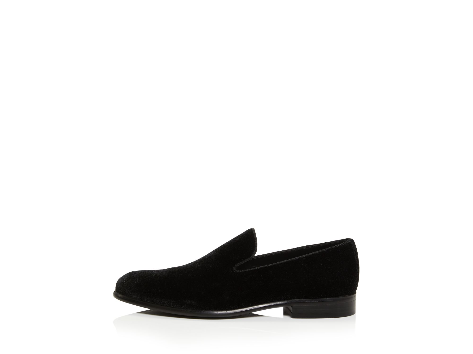 Men's Velvet Slip On Formal Loafers - Exclusive — Image 5