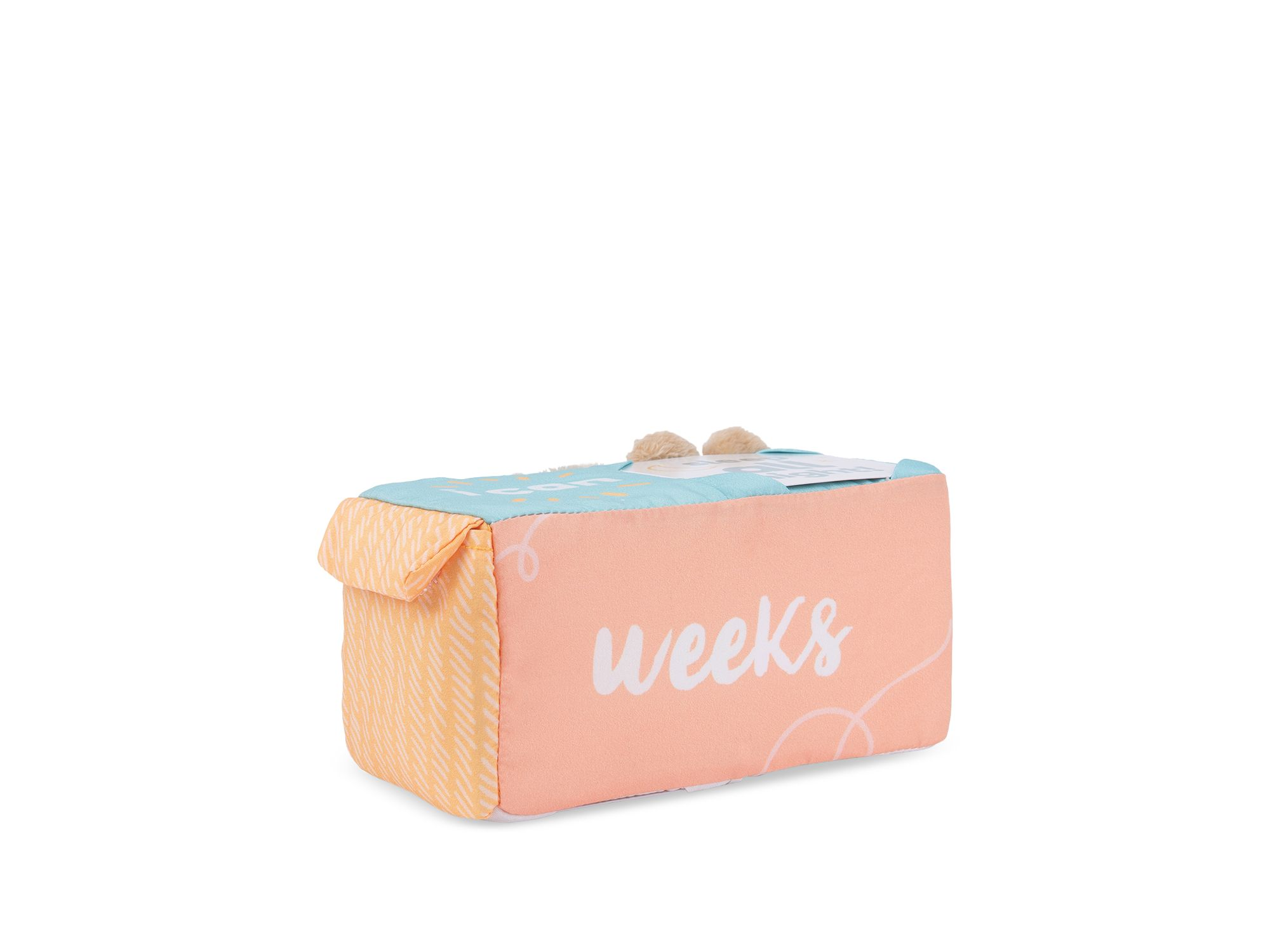 Baby GUND Milestones and Moments Soft Blocks, Plush Photo Prop Sensory Toy Blocks - Ages 0+ — Image 9