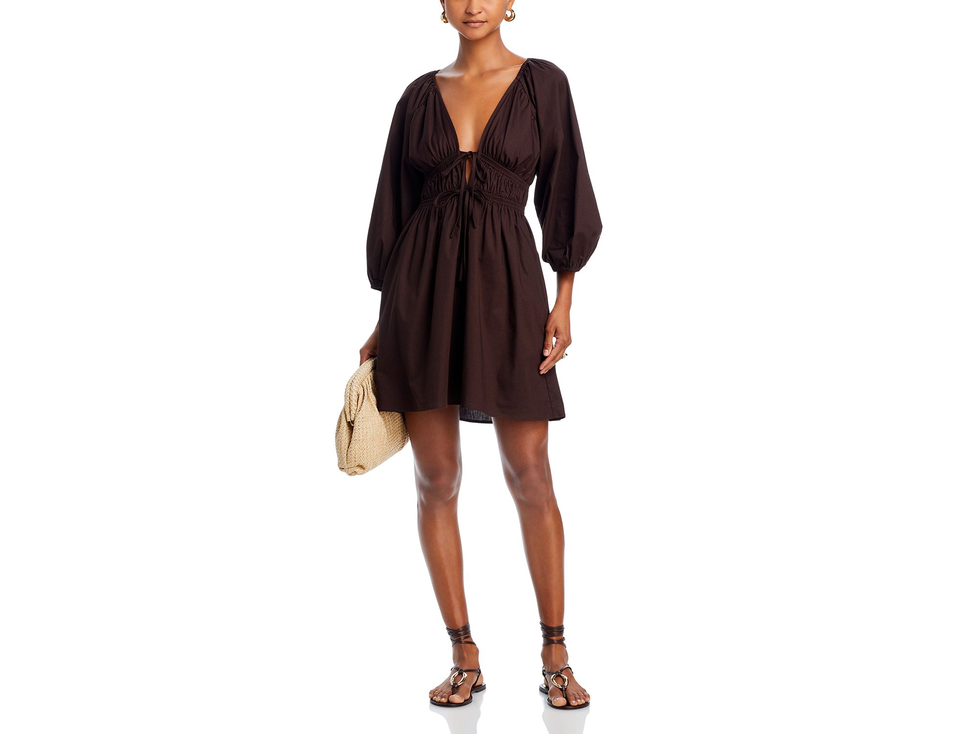 Leighton Poplin Mini Dress — Image 6