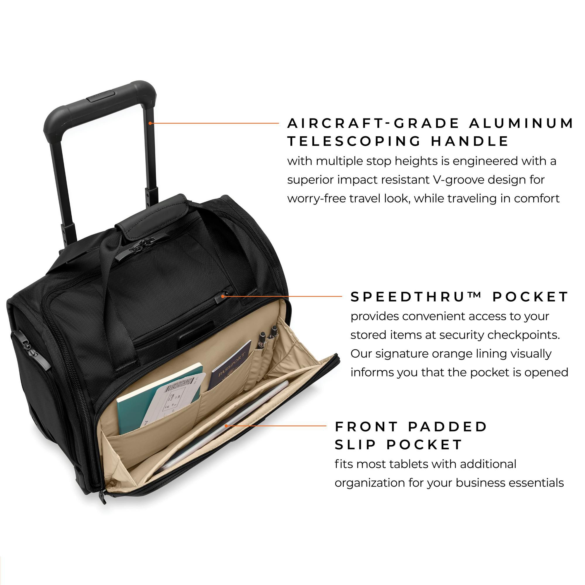 Baseline 2 Wheel Cabin Bag — Image 3