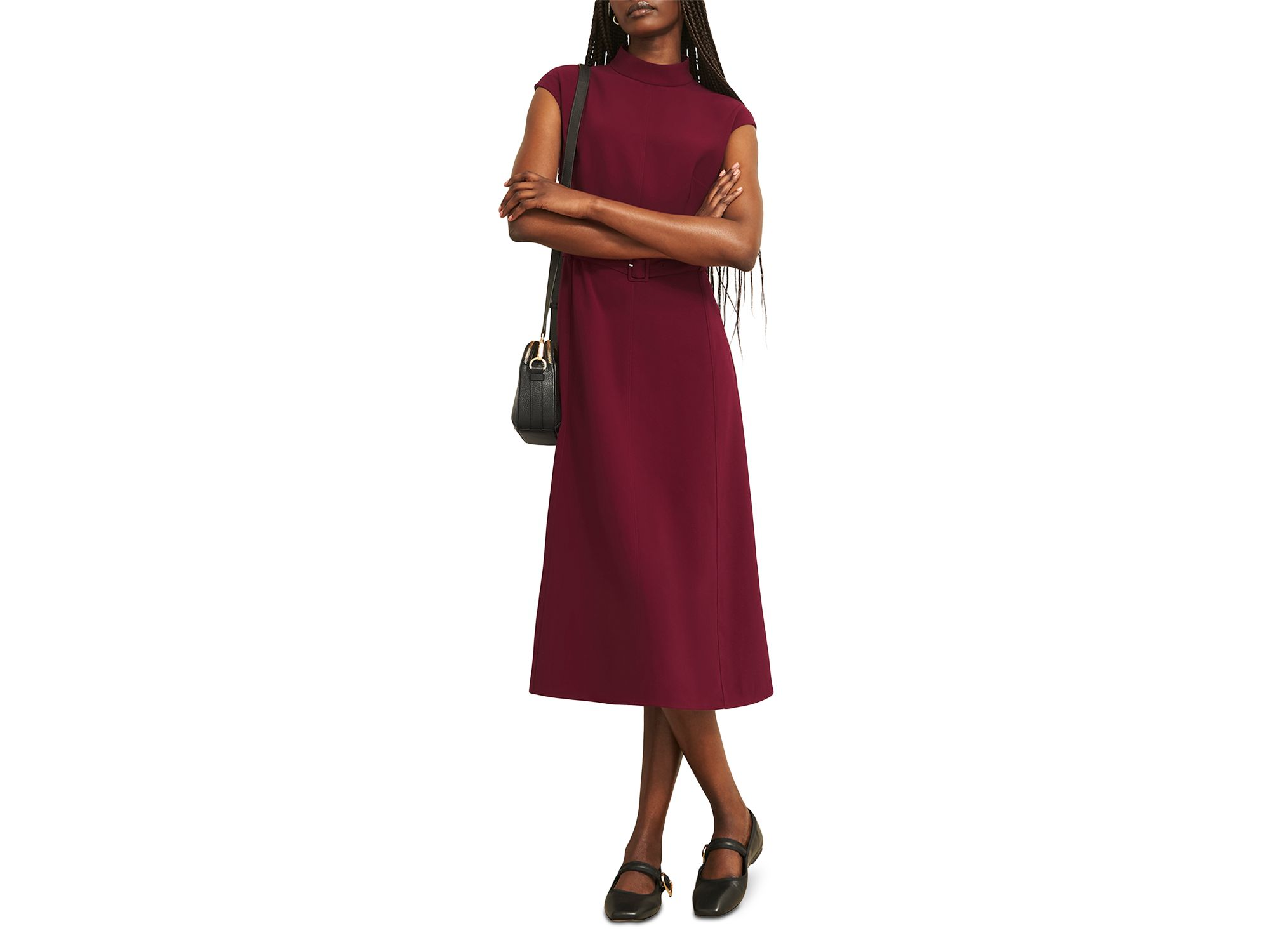 Petite Leslie Cap Sleeve Dress — Image 3