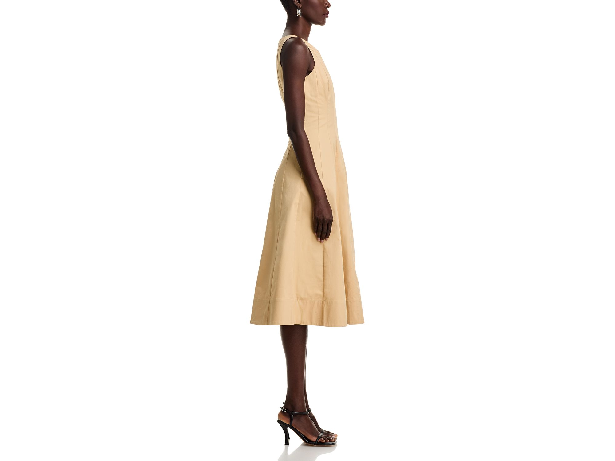 Paneled Midi Dress - Exclusive — Image 5