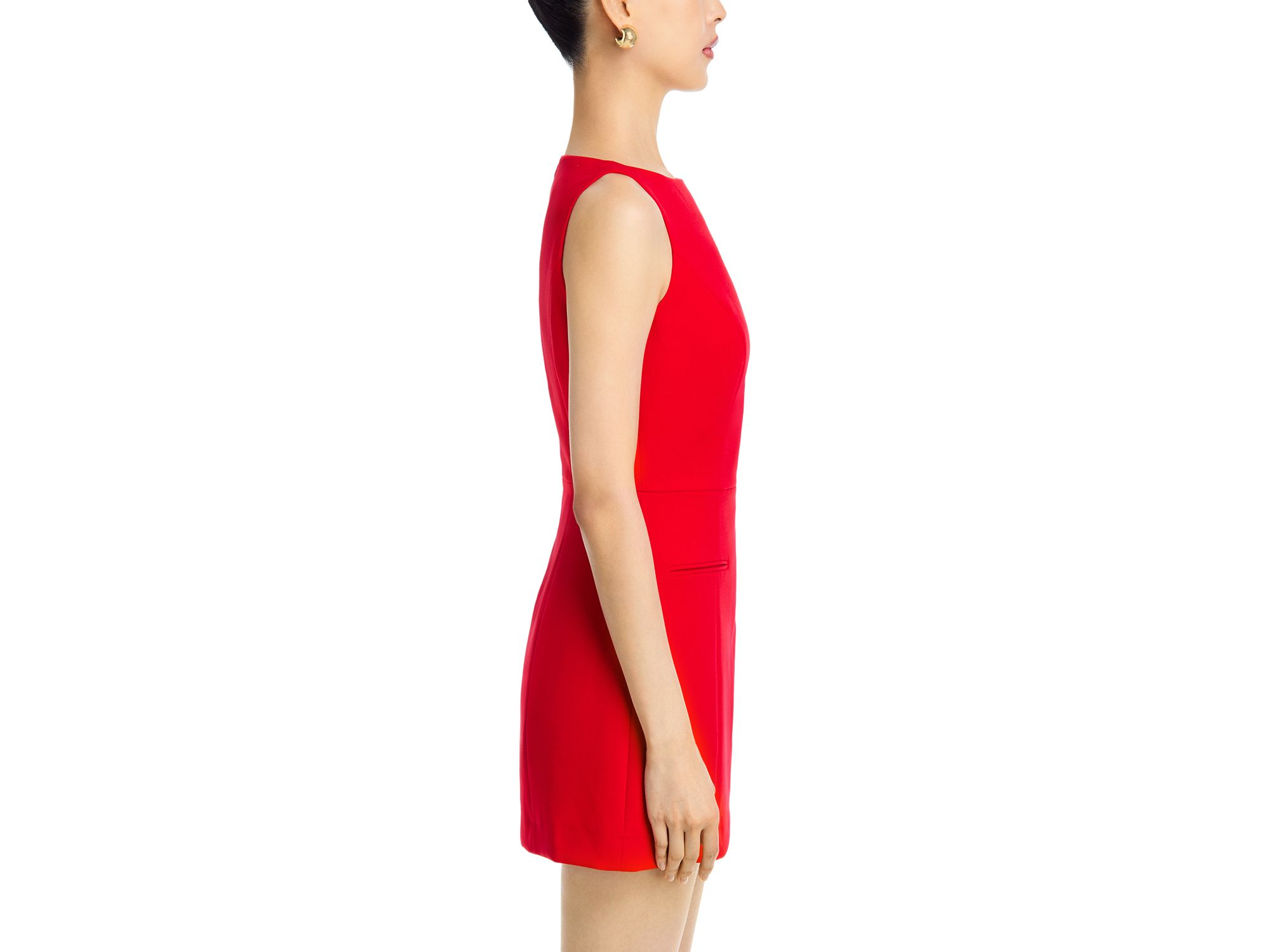 Whisper Boat Neck Mini Dress — Image 4