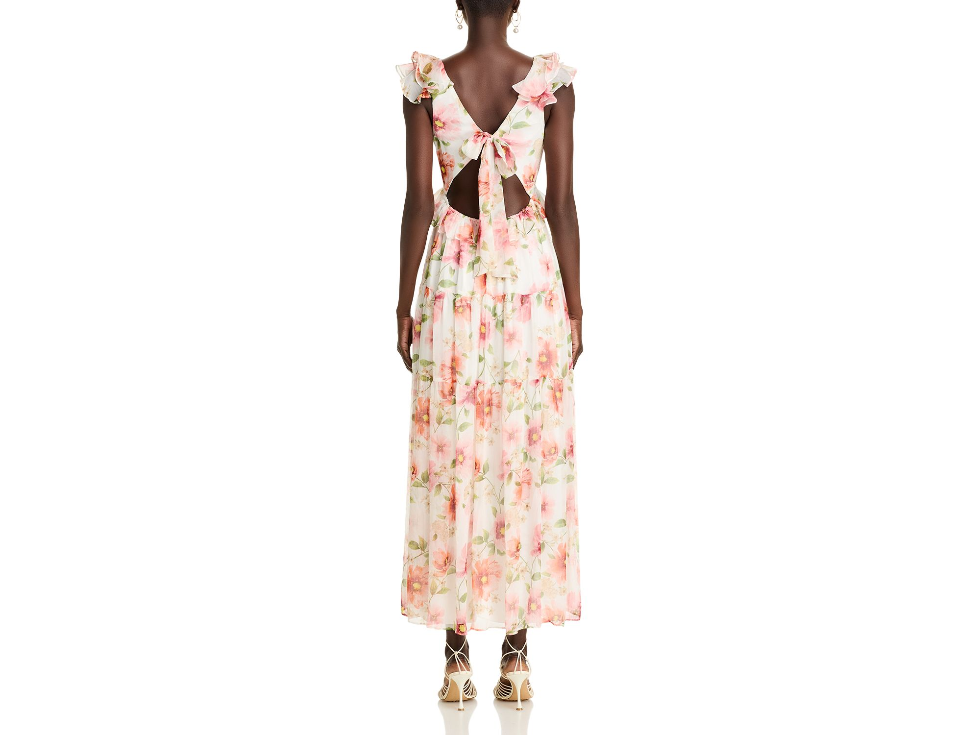 Ruffle Maxi Dress - Exclusive — Image 5