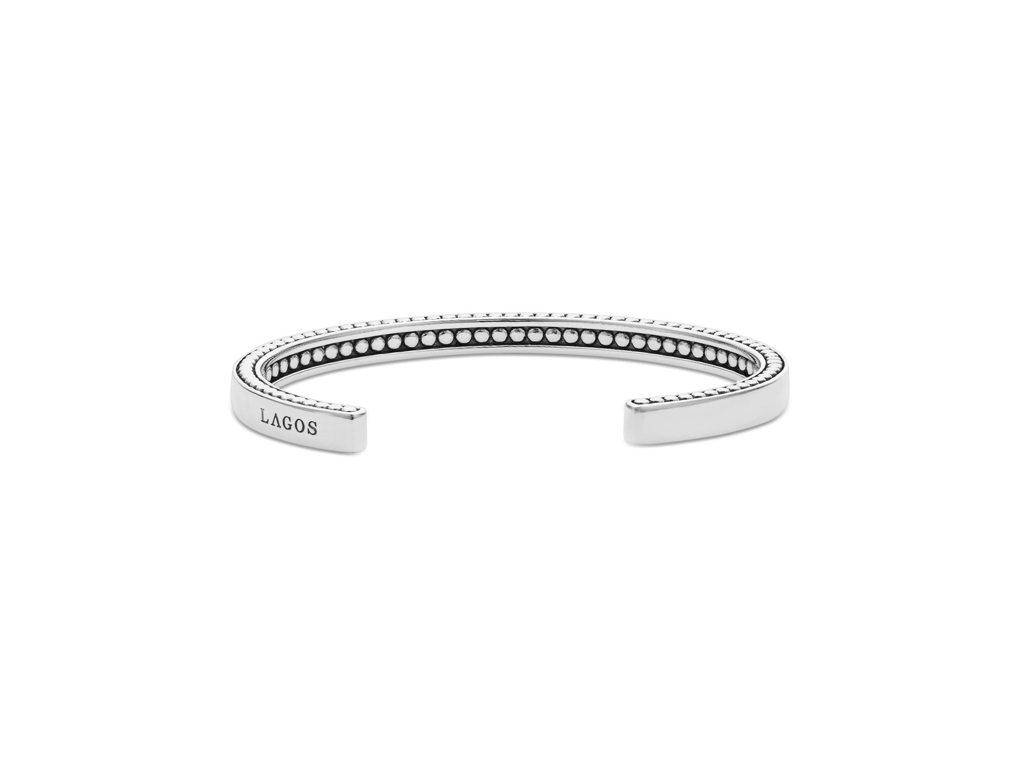 Men's Sterling Anthem Cuff Bracelet — Image 6