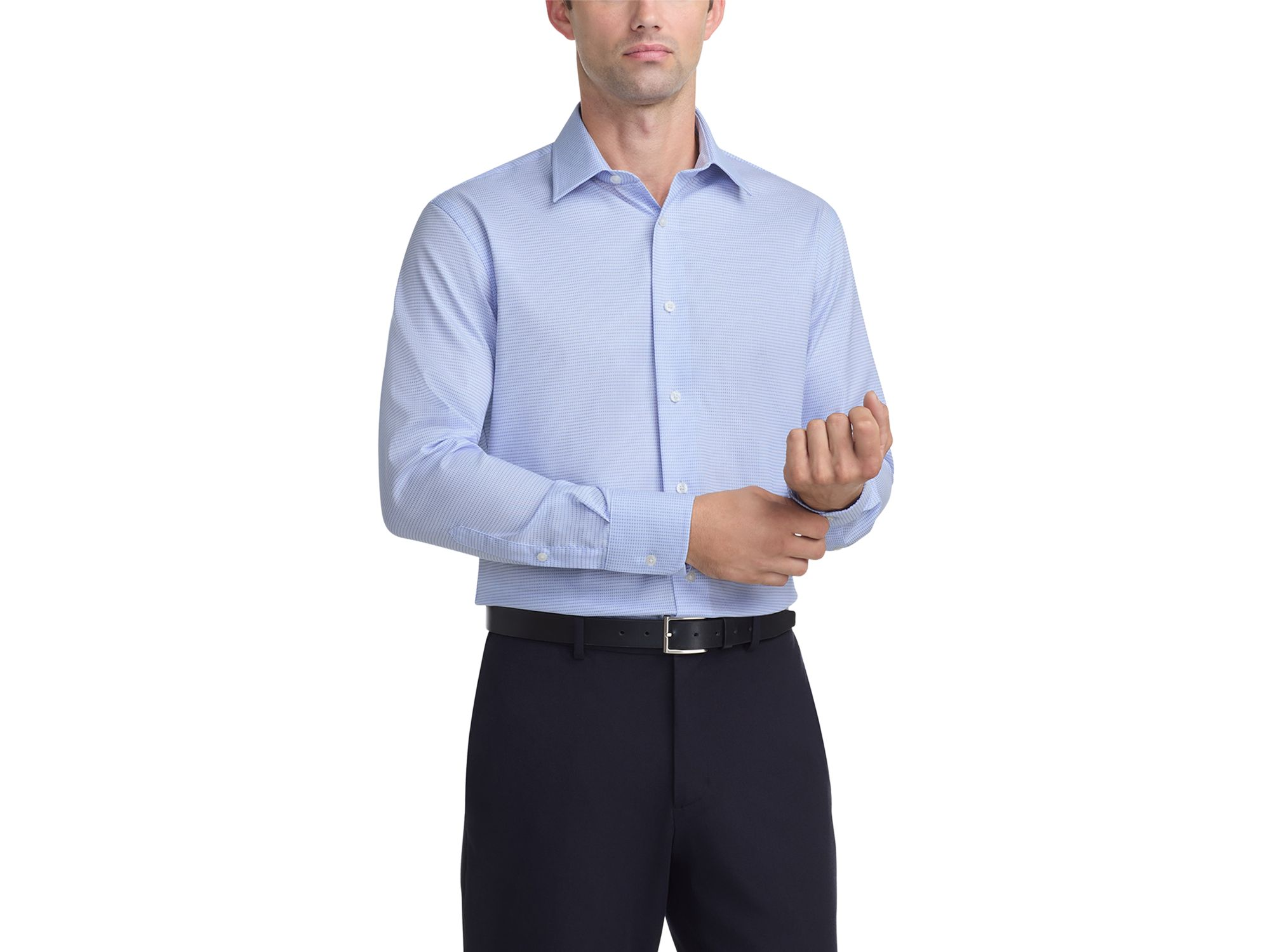 Regular Fit Stretch Dress Shirt - Exclusive — Image 5