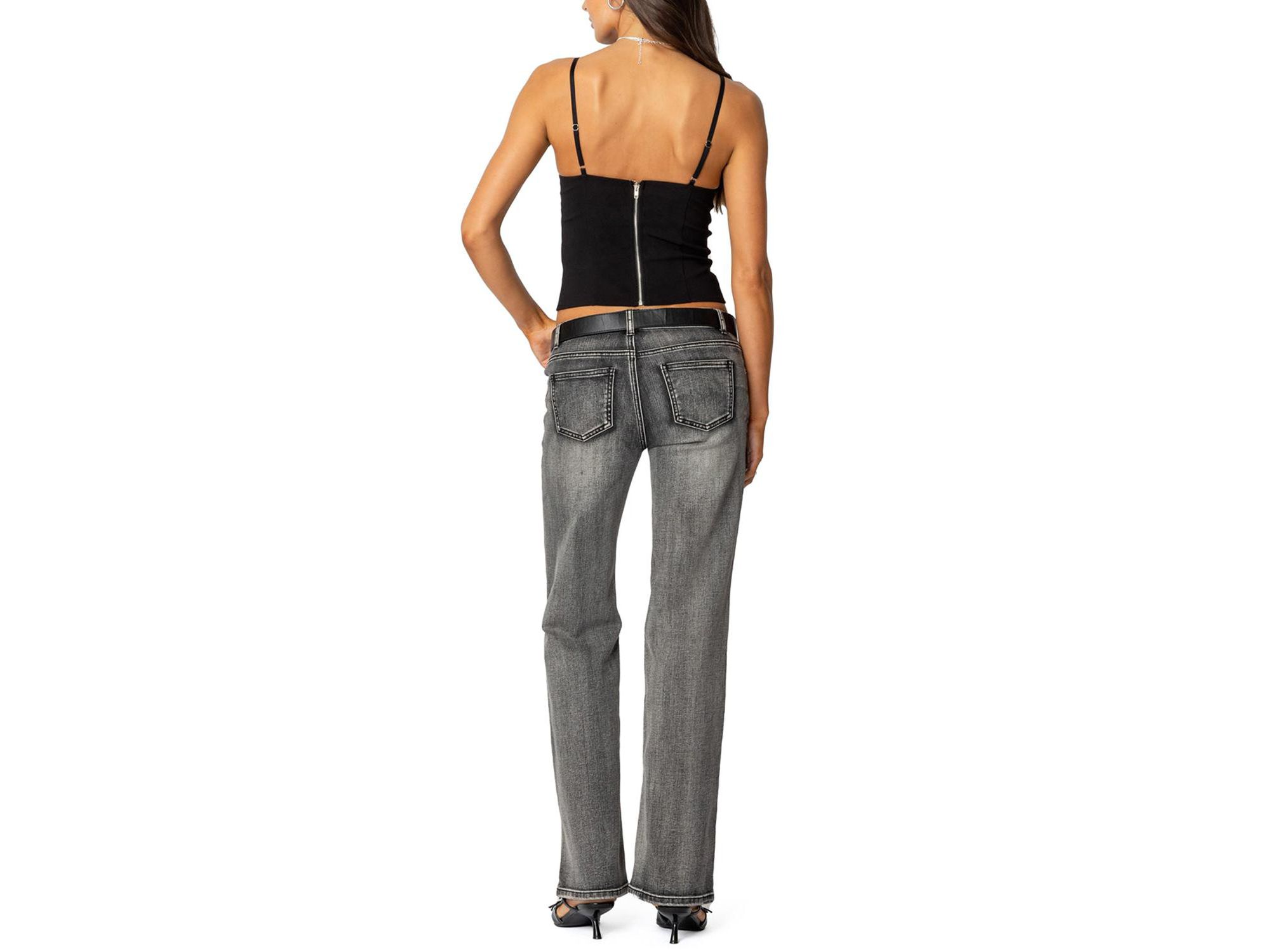 Liana Cut Out Tank Top — Image 3