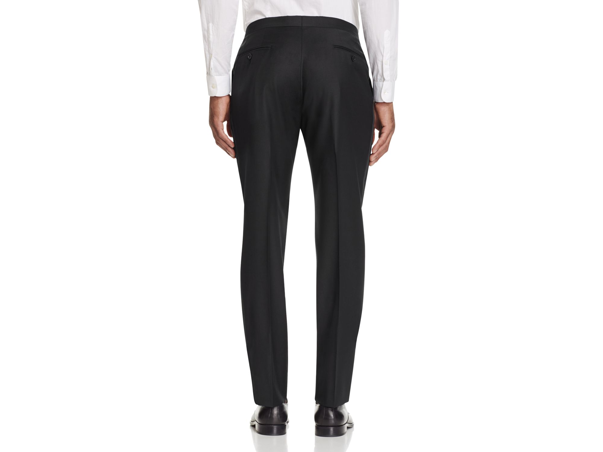 Jacket and Trousers, Turnbull & Asser Tie & Hugo Boss Loafers — Image 9