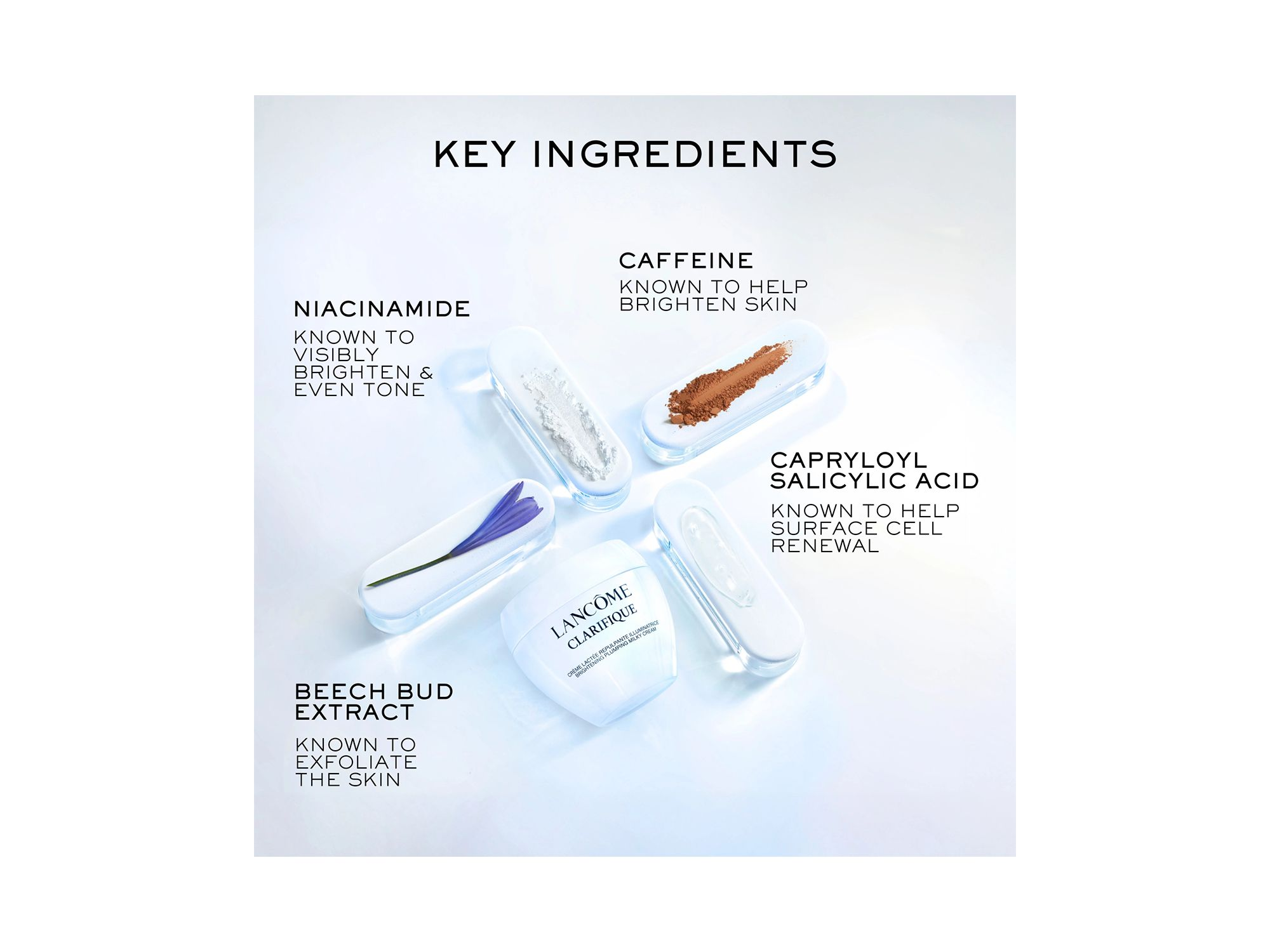 Clarifique Milky Brightening & Plumping Face Cream for Oily Skin 1.69 oz. — Image 3