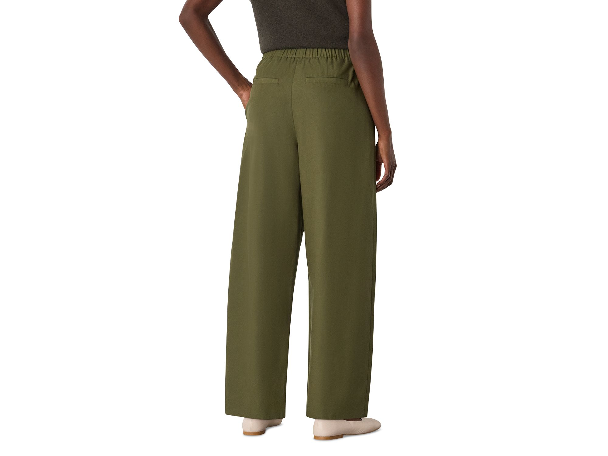 Pleat Front Barrel Trousers — Image 4