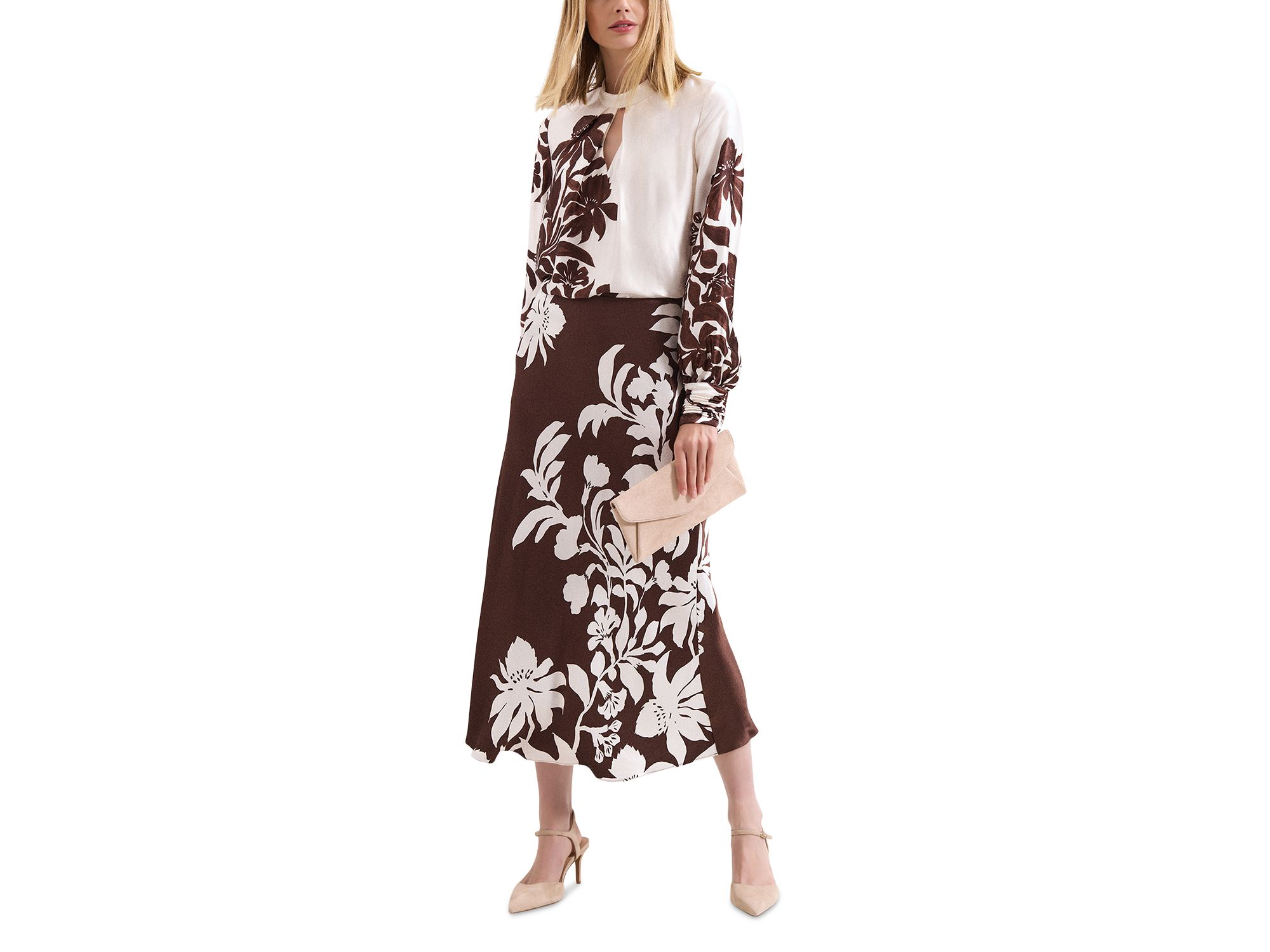 Hattie Satin Blouse — Image 8