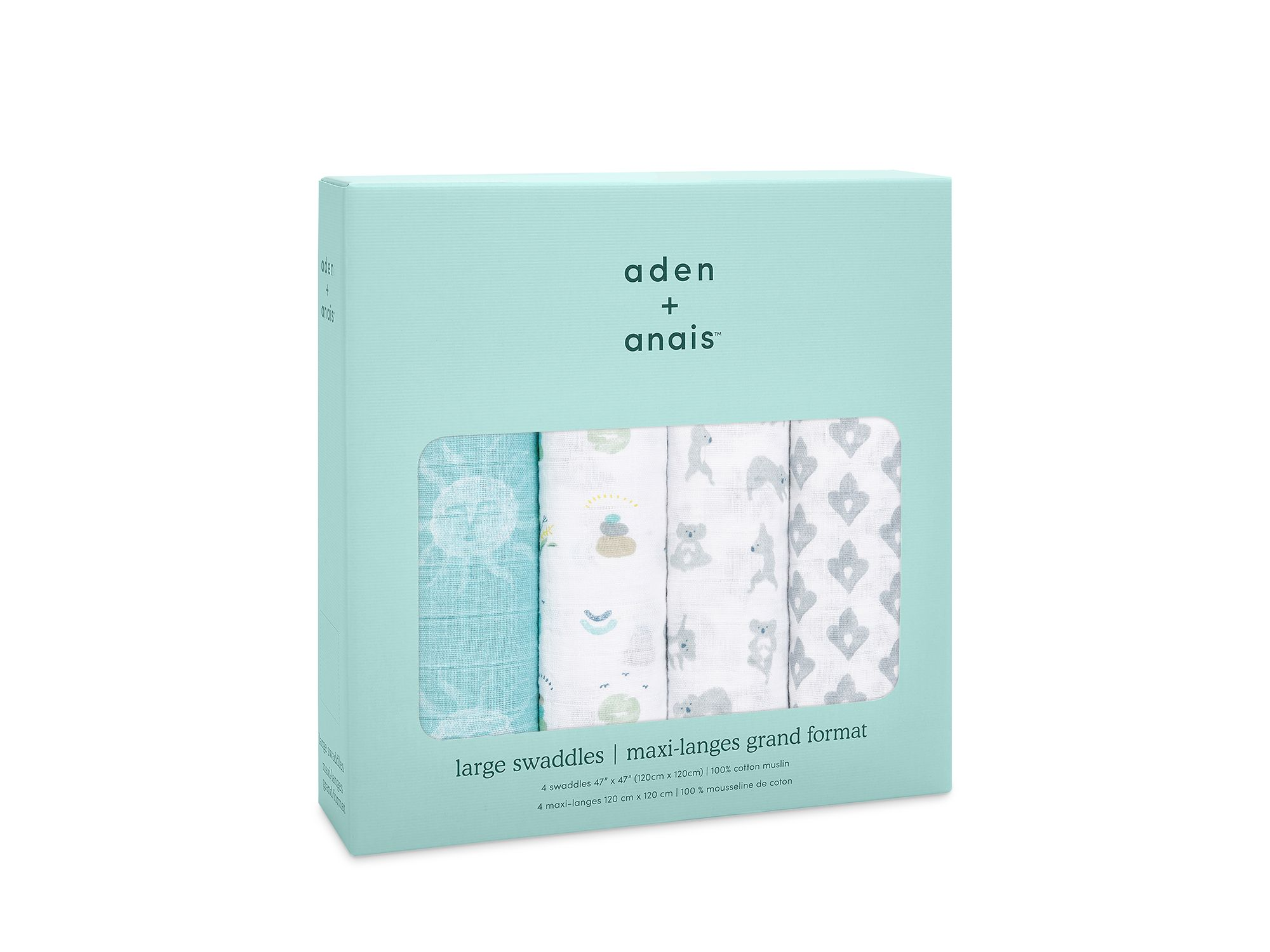 4-Pk. Classic Swaddles — Image 7