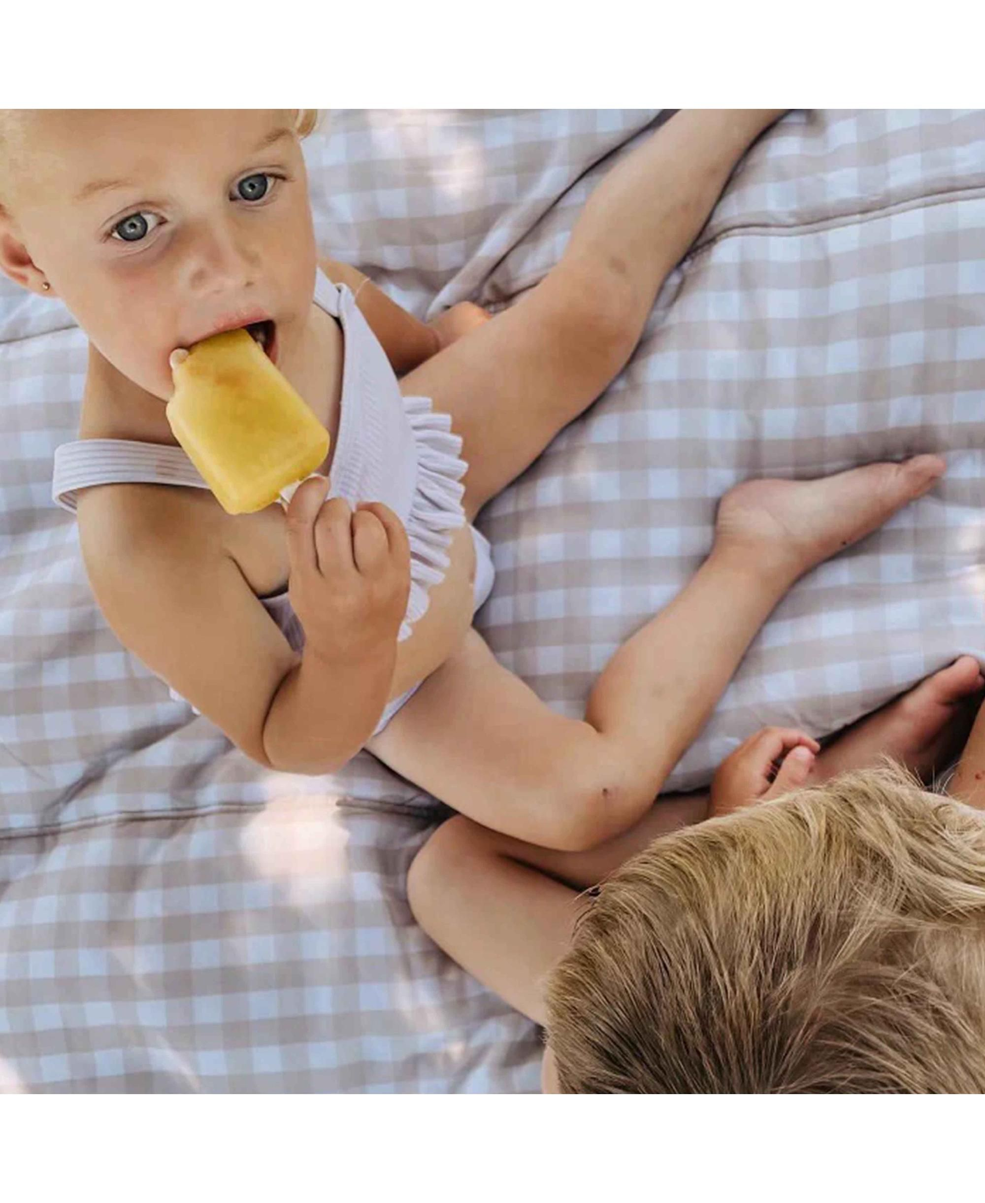 Unisex Outdoor Blanket 5 x 10 - Baby — Image 3