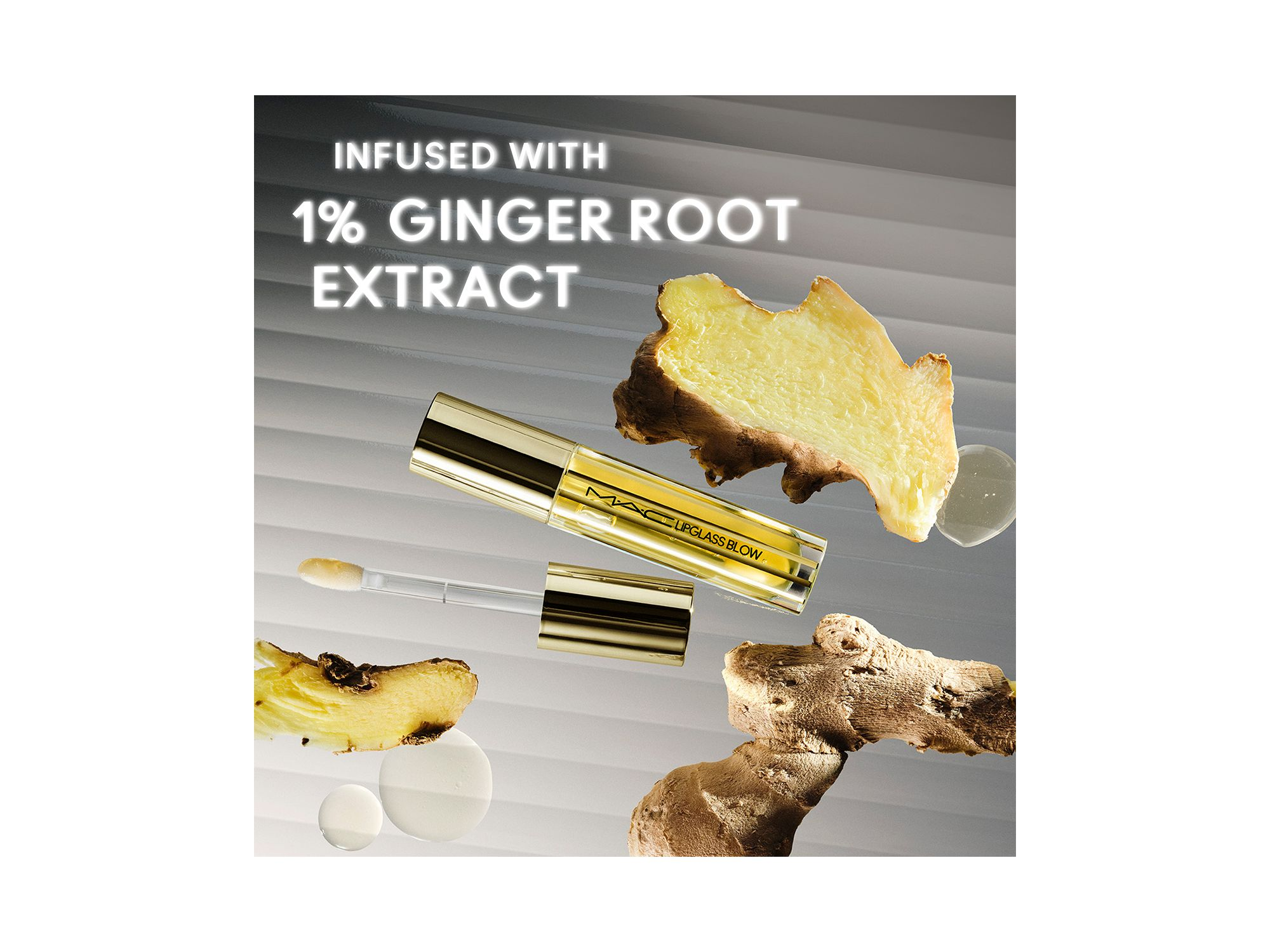Lipglass Blow Plumping Oil - Ginger Zinger — Image 4