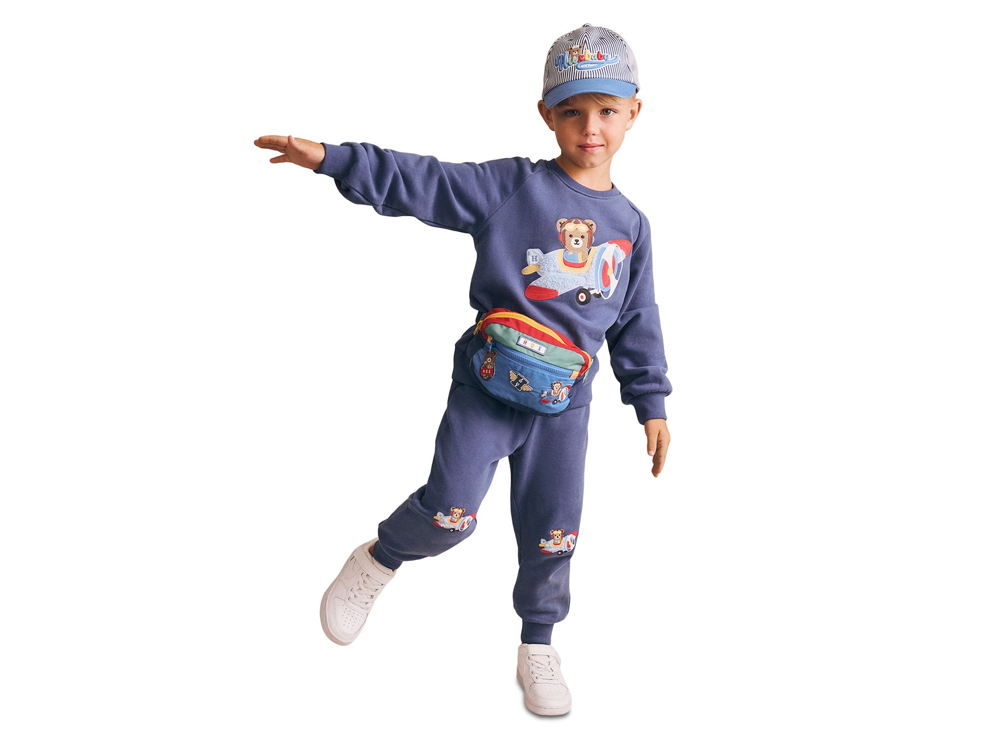 Boys' Aviator Huxbear Sweatshirt - Baby, Little Kid — Image 4