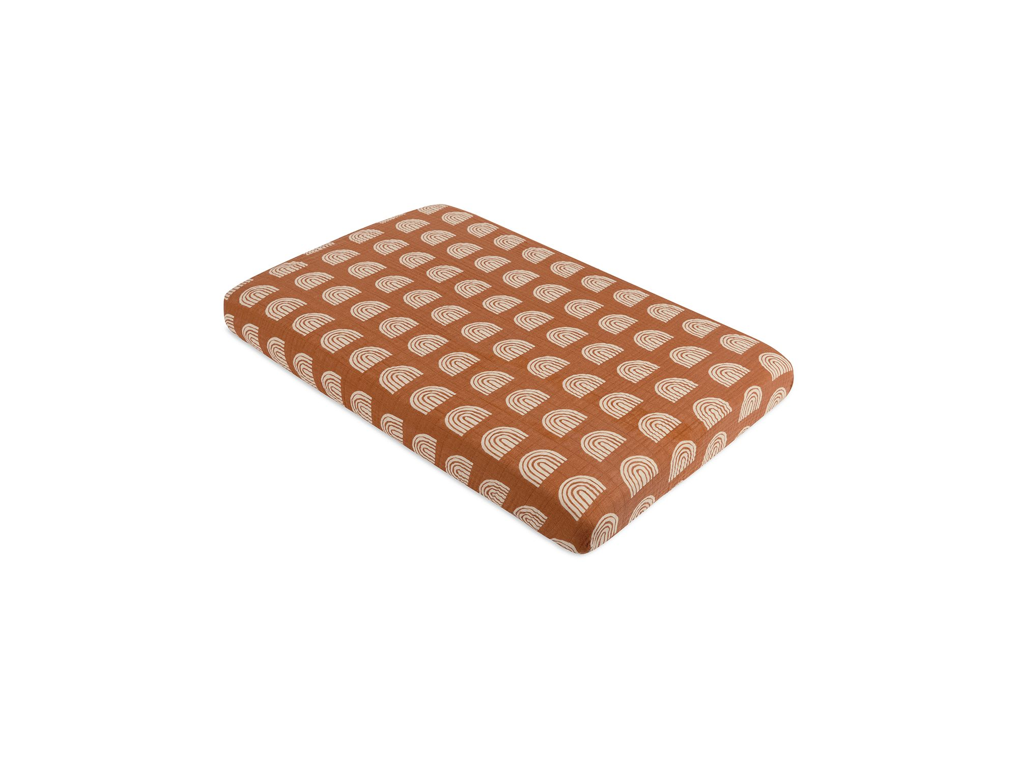Mini Crib Sheet in GOTS Certified Organic Muslin Cotton — Image 7