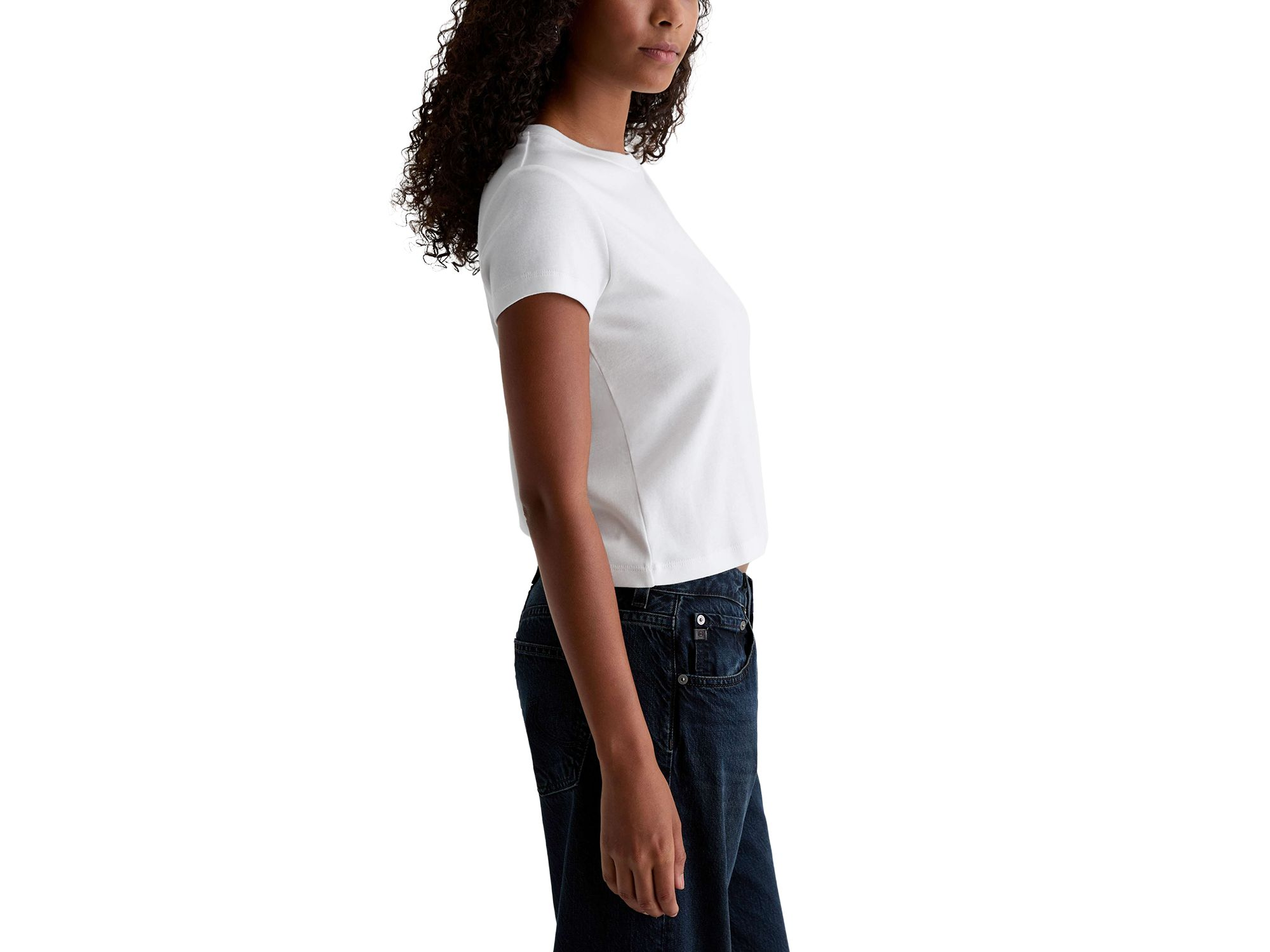 Sadie Crew Cropped Tee — Image 6
