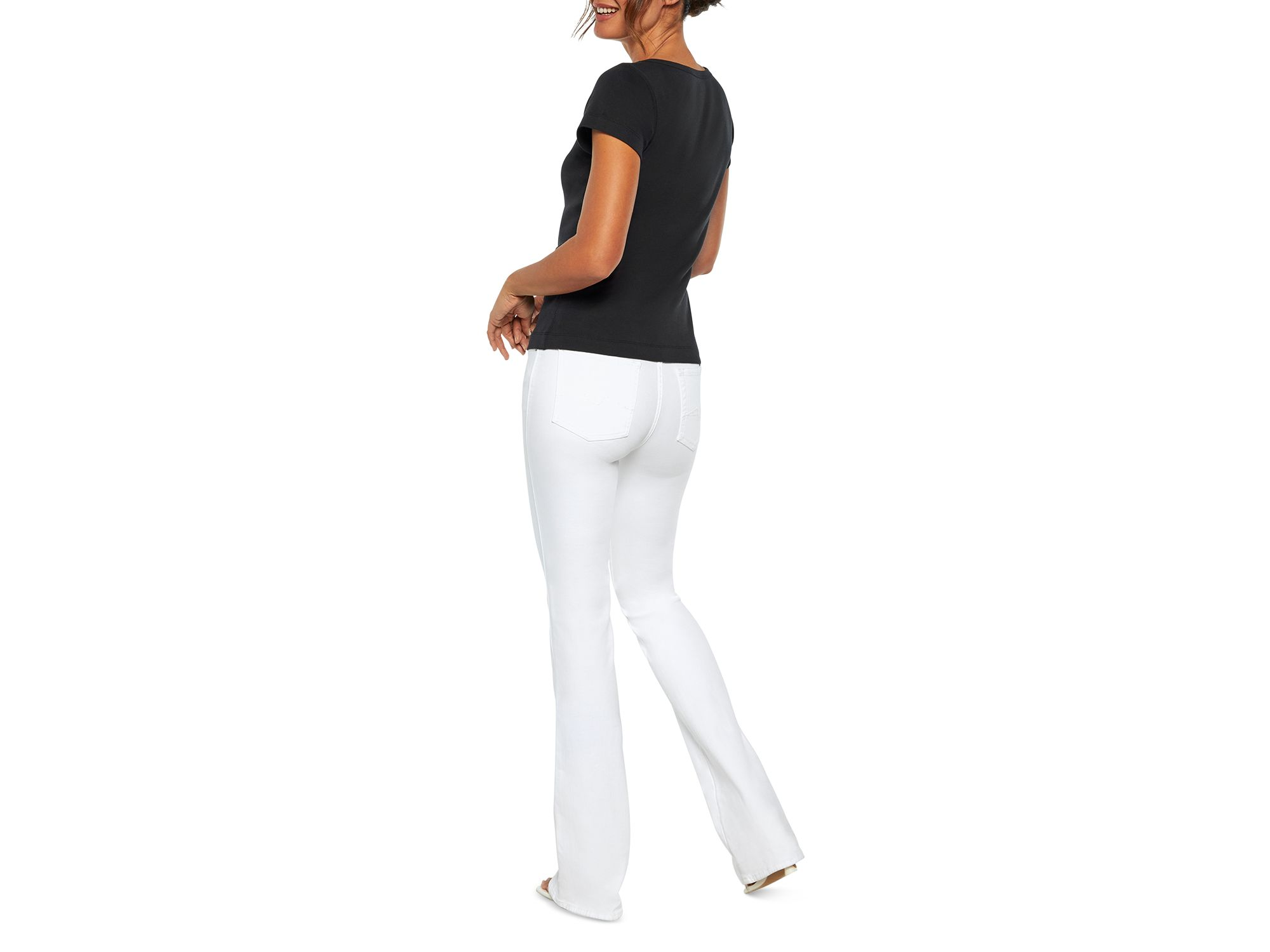 Round Neck Slim Fit Tee — Image 5