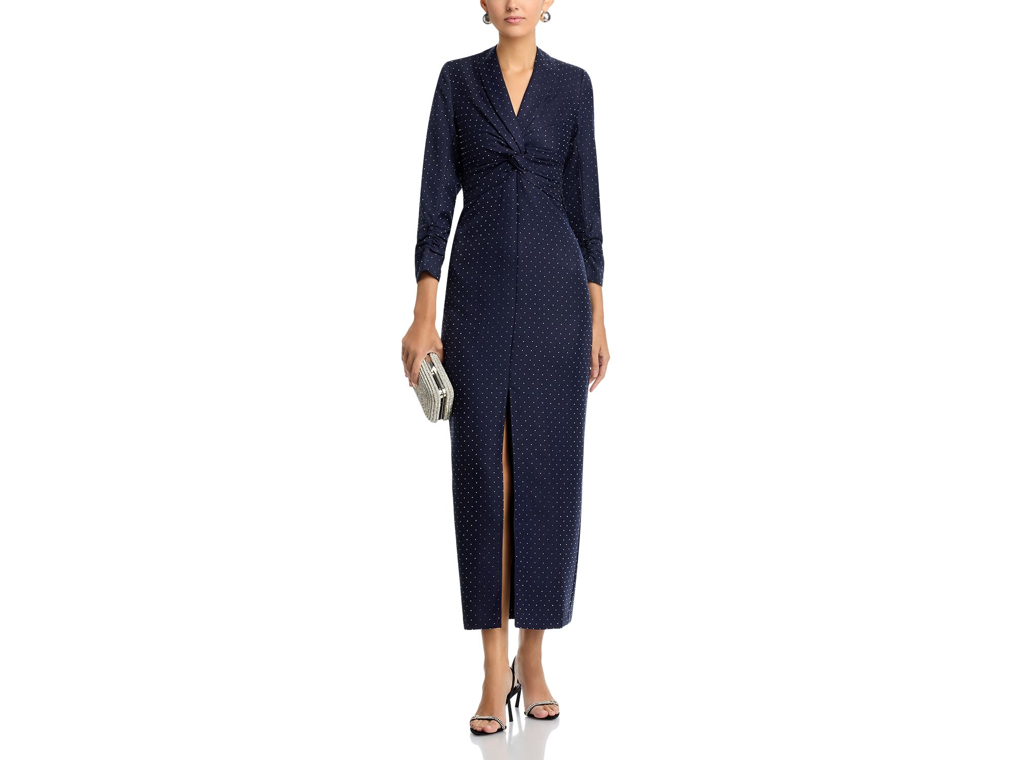 Asher Crystal-Embellished Twill Maxi Dress — Image 4