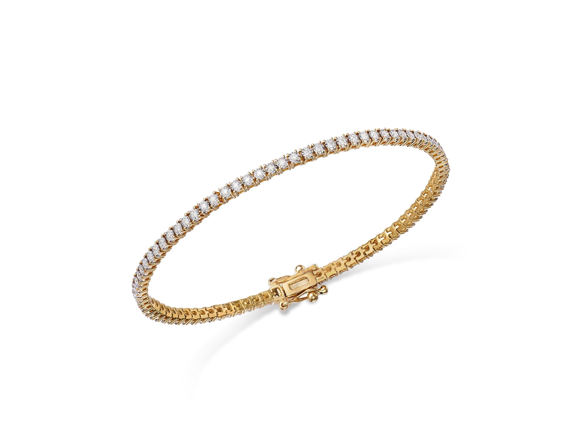 Diamond Tennis Bracelet in 14K Gold, 0.50 tcw — Image 9
