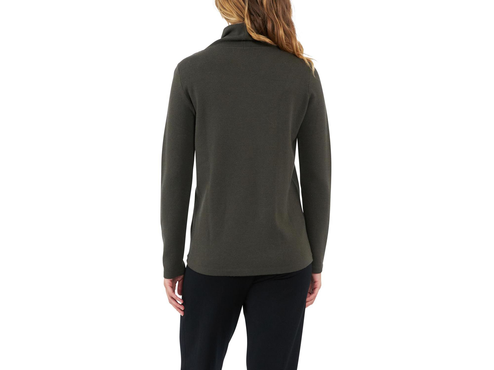 Cassie Cross Over Nursing Knit Sweater — Image 3