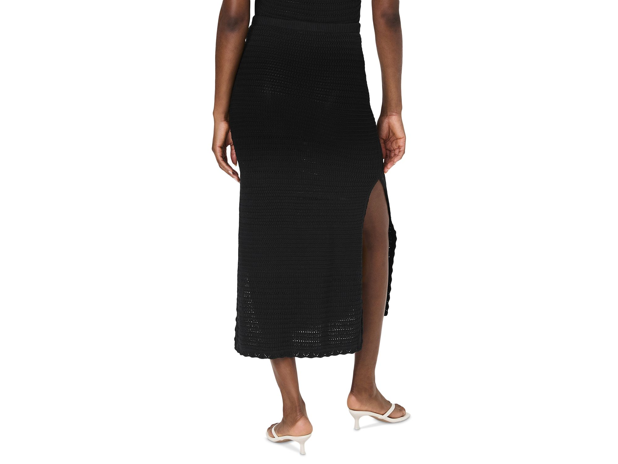 Nellis Collage Sleeveless Top & Side Slit Skirt — Image 12