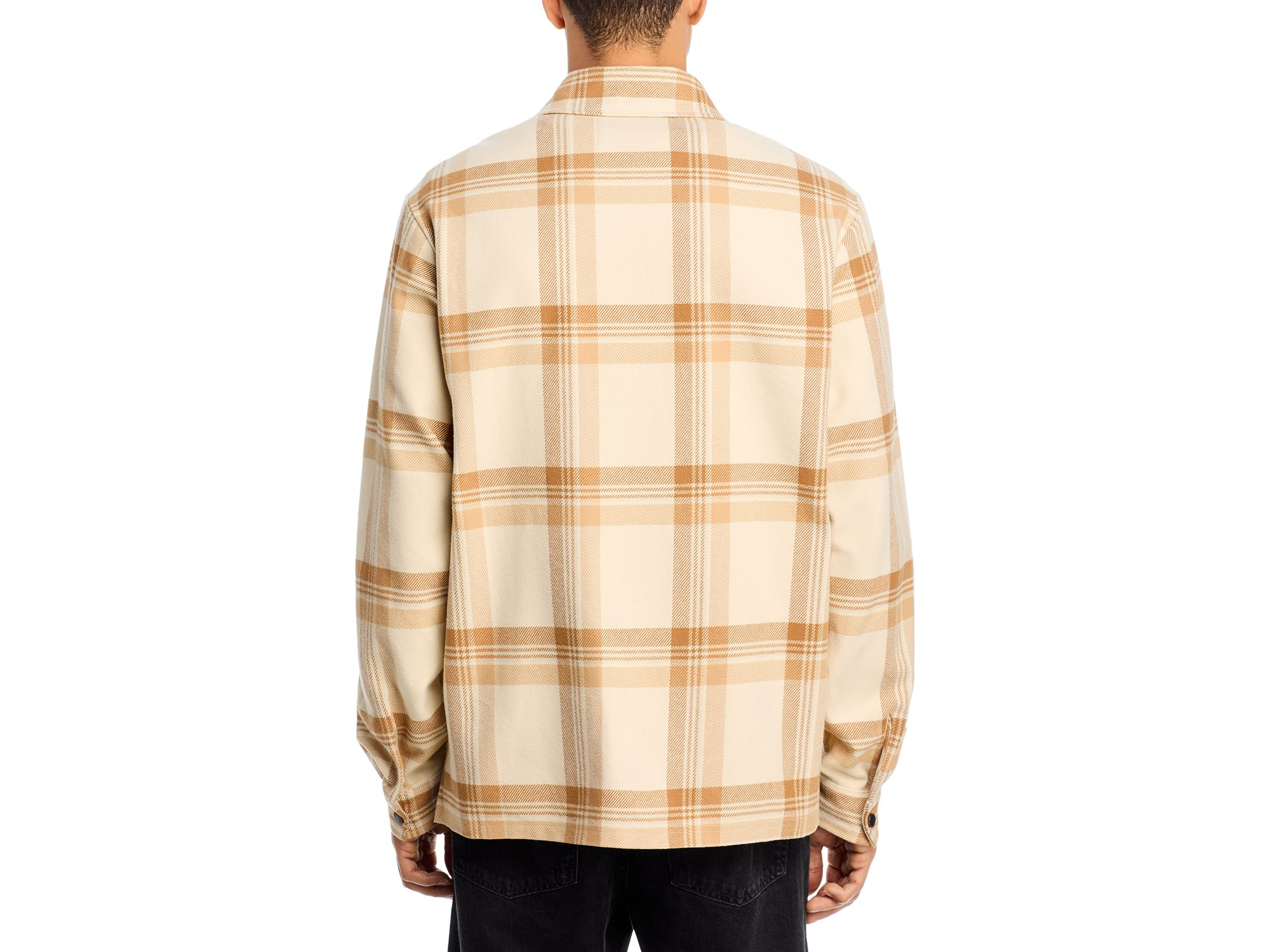 Printed Zip Front Shirt Jacket — Image 3