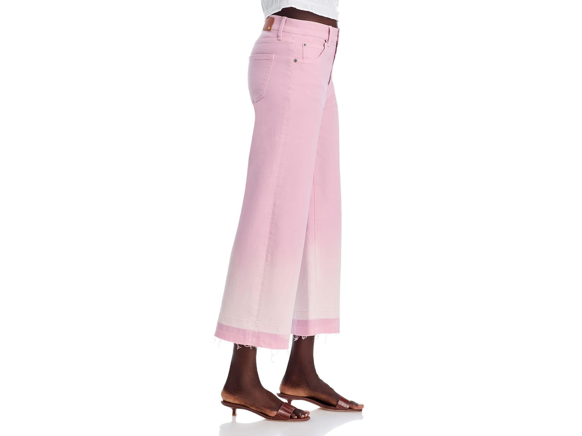 Rafaella High Rise Ankle Jeans in Peony - Exclusive — Image 5