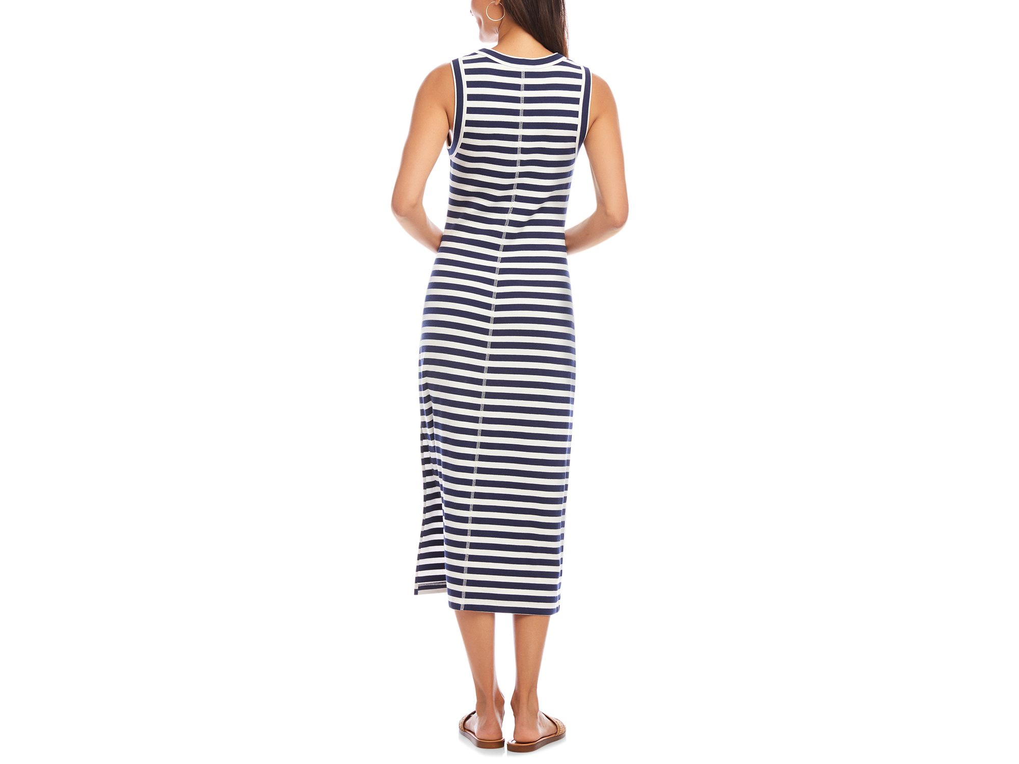 Striped Midi Column Dress — Image 3