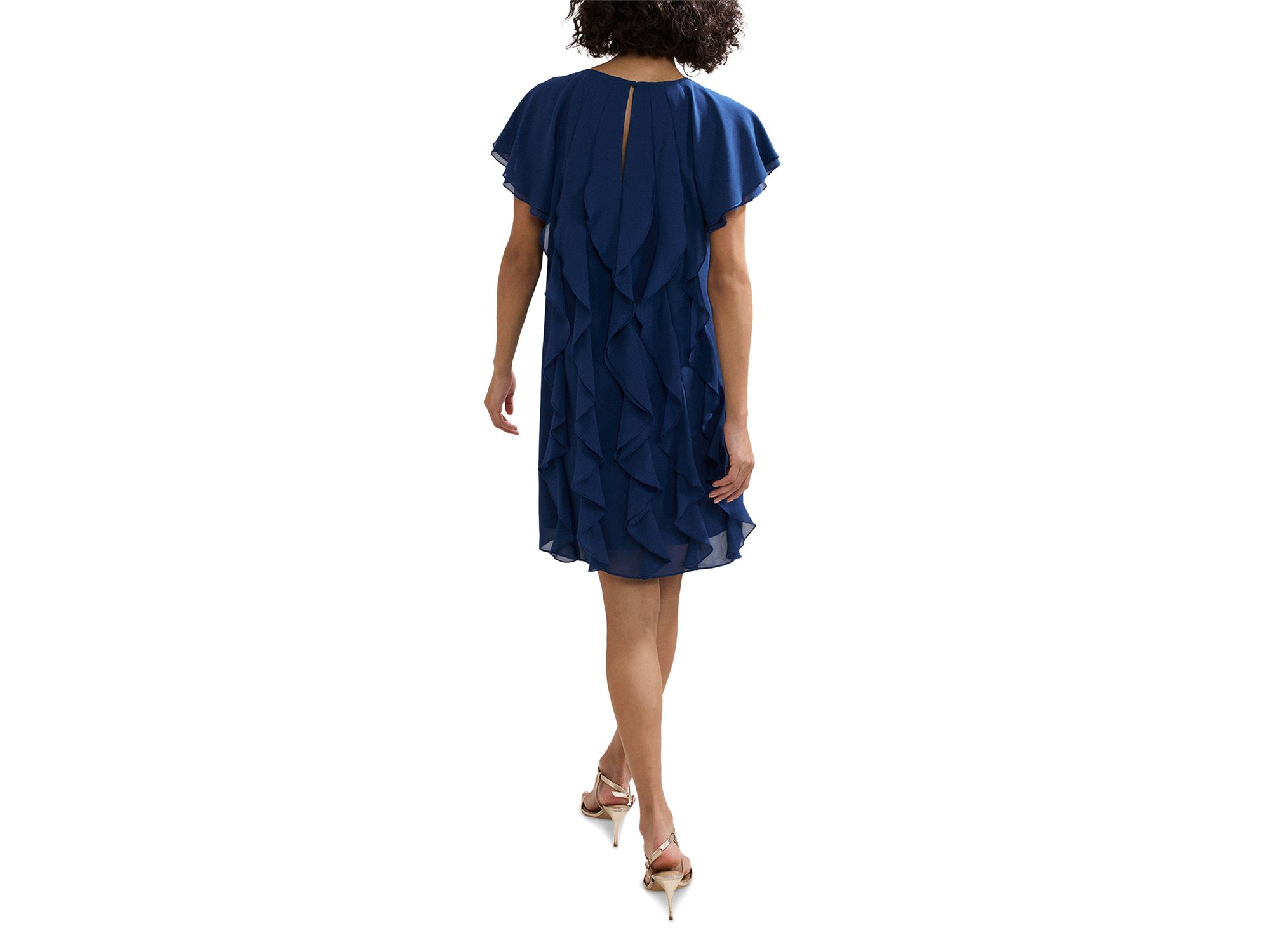 Claudette Ruffled Mini Dress — Image 6