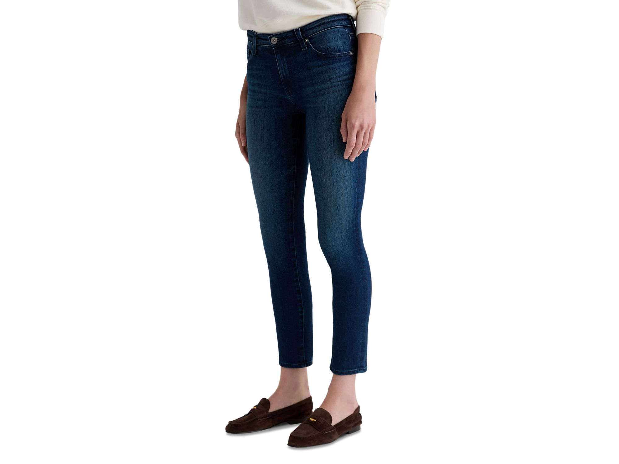 Prima Low Rise Cigarette Ankle Jeans in Epilogue — Image 7