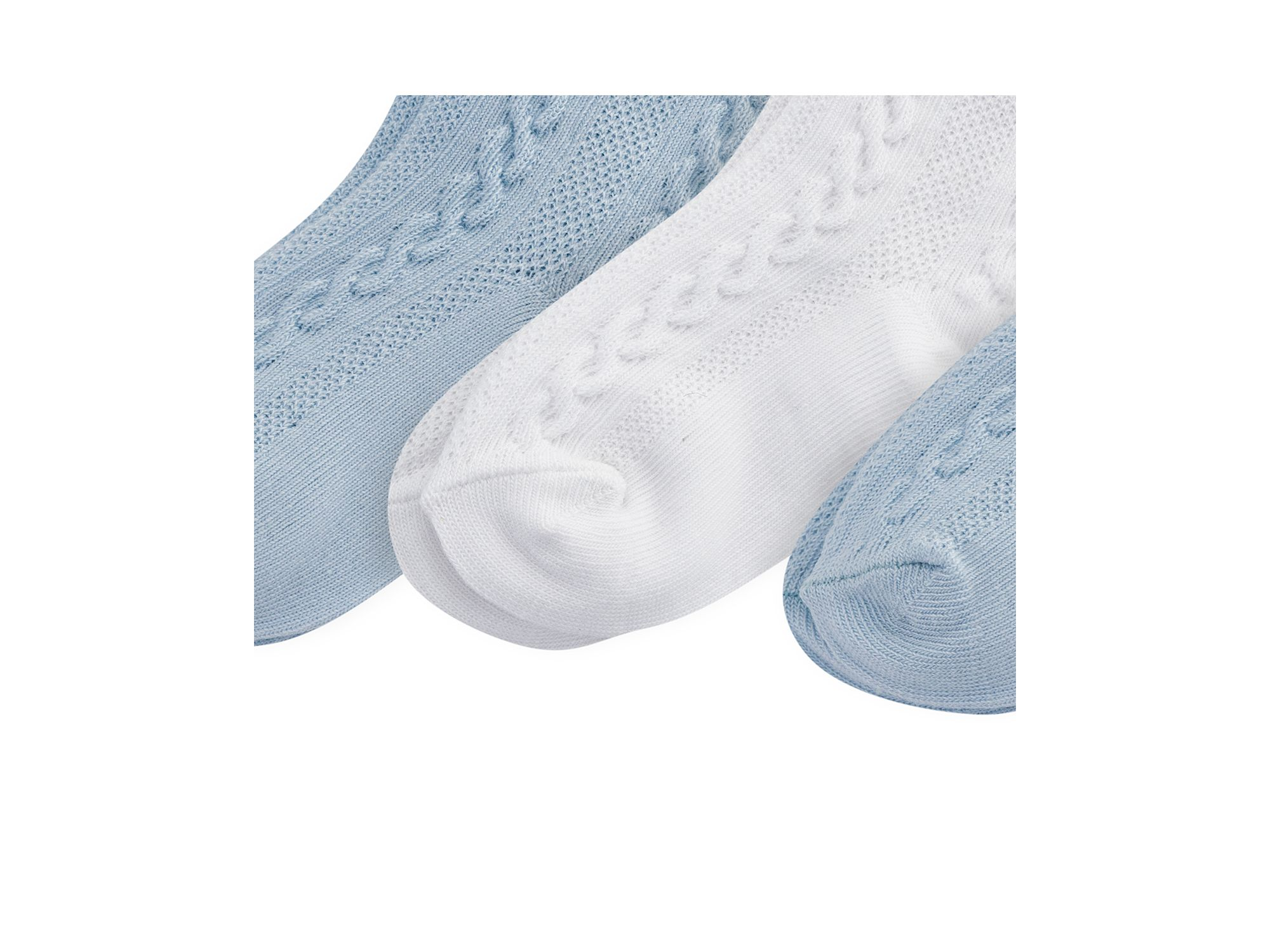 Boys' Cable Texture Sock Set - Baby — Image 3