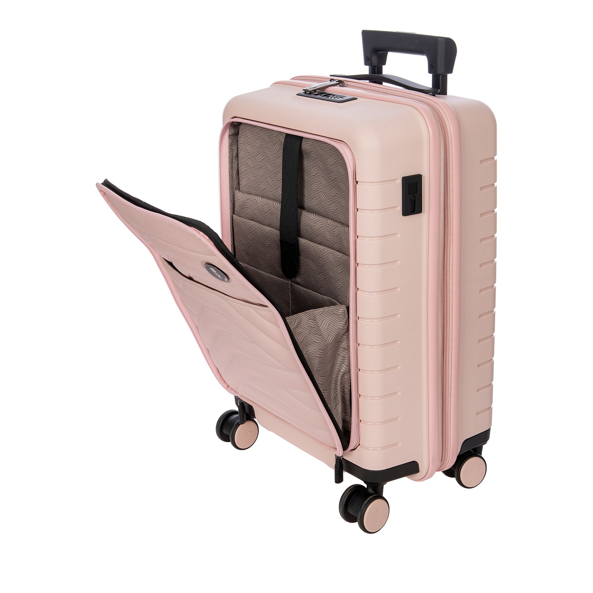 By Ulisse 21" Expandable Carry On Spinner Suitcase with Pocket — Image 8