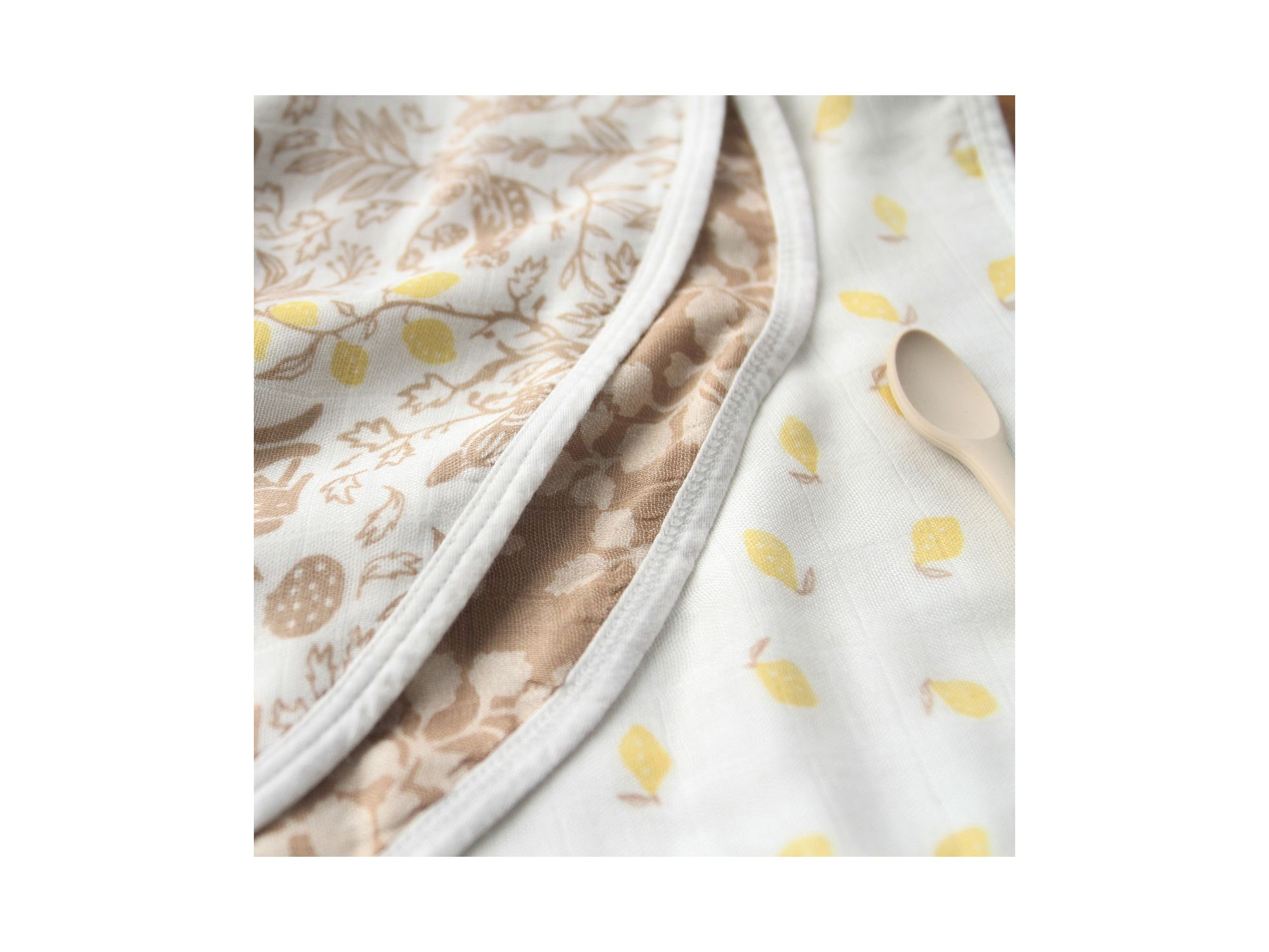 Silky Soft Reversible Burpy Bibs, 2 Pack — Image 4