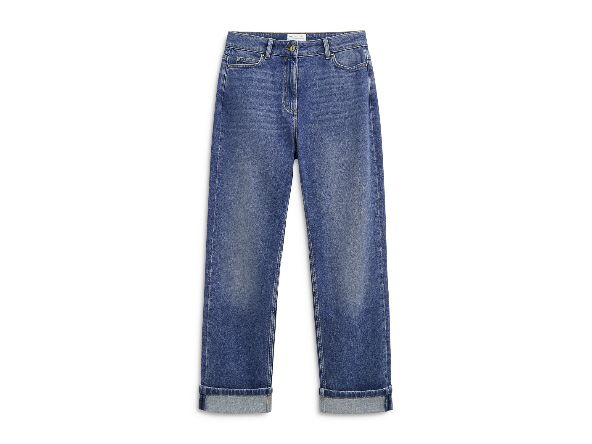 Limited Edition Bowood Jeans in Mid Wash — Image 3