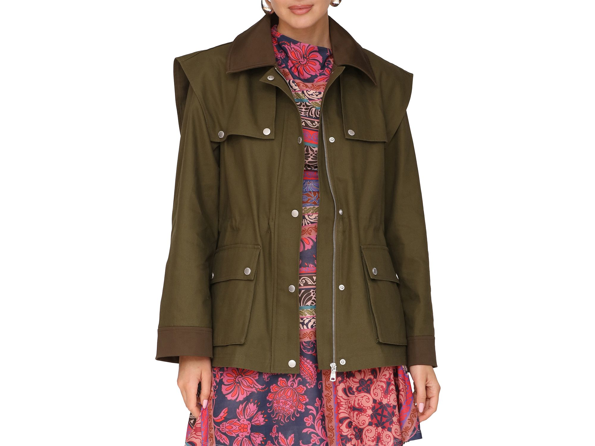 Utility Anorak with Combo and Shoulder Bias Flange — Image 4