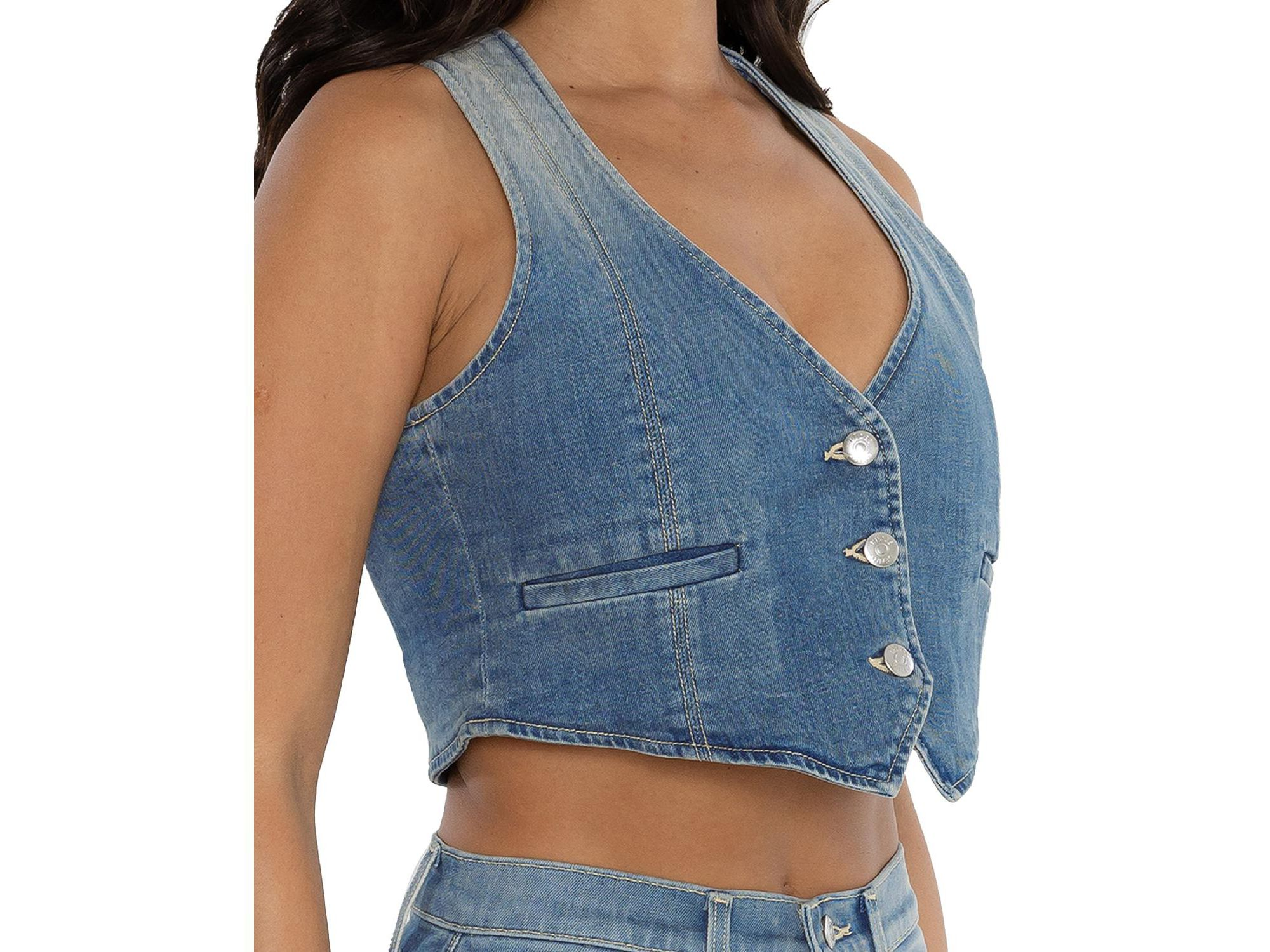 Cropped Adriana Vest — Image 3