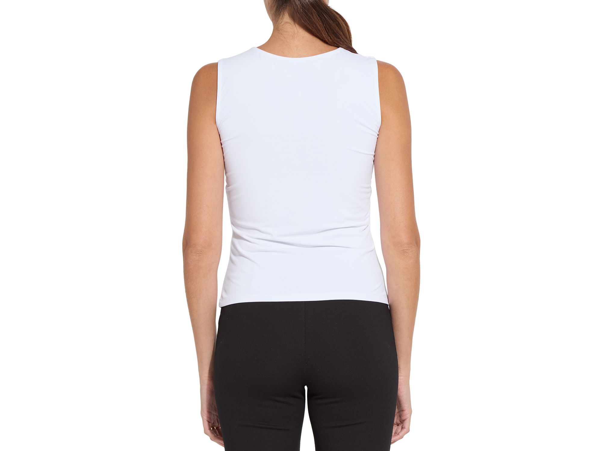 Essential V Neck Shell — Image 3