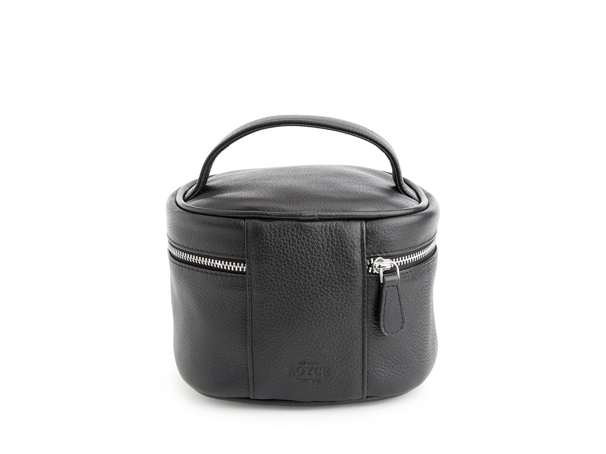 Compact Leather Cosmetic Bag — Image 3